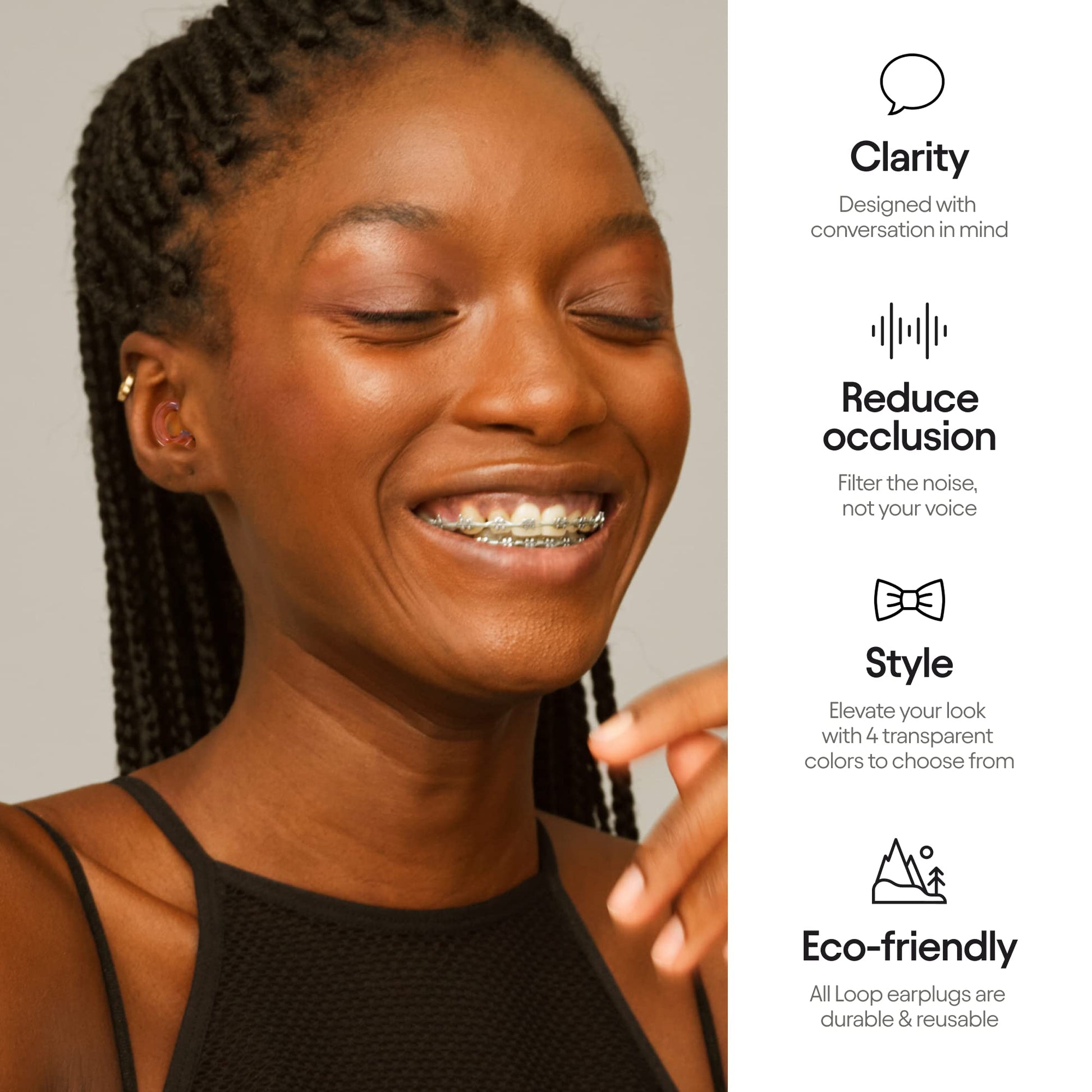 Loop Engage Earplugs for Conversation – Low-Level Noise Reduction Loop uk supplements