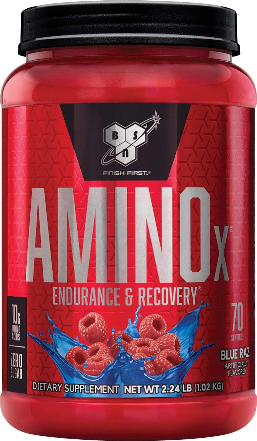 BSN Amino X Muscle Recovery & Endurance Powder with BCAAs, Intra Workout Support BSN uk supplements