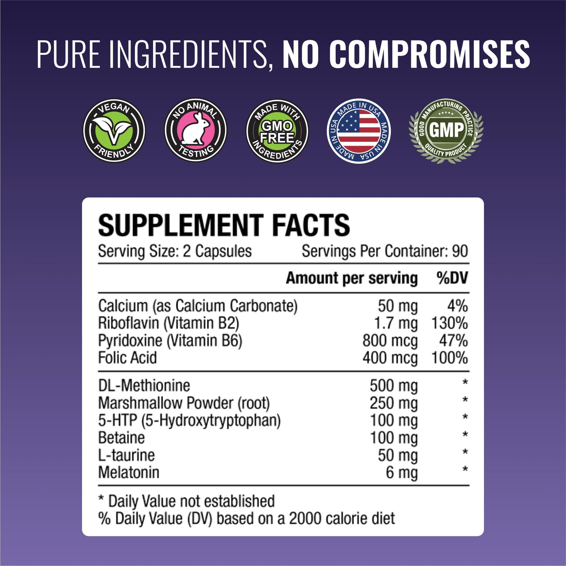 Approved Science® Acid Reflux Support - with Melatonin, Marshmallow Root, L-Taurine -180 Capsules - Vegan Approved Science uk supplements