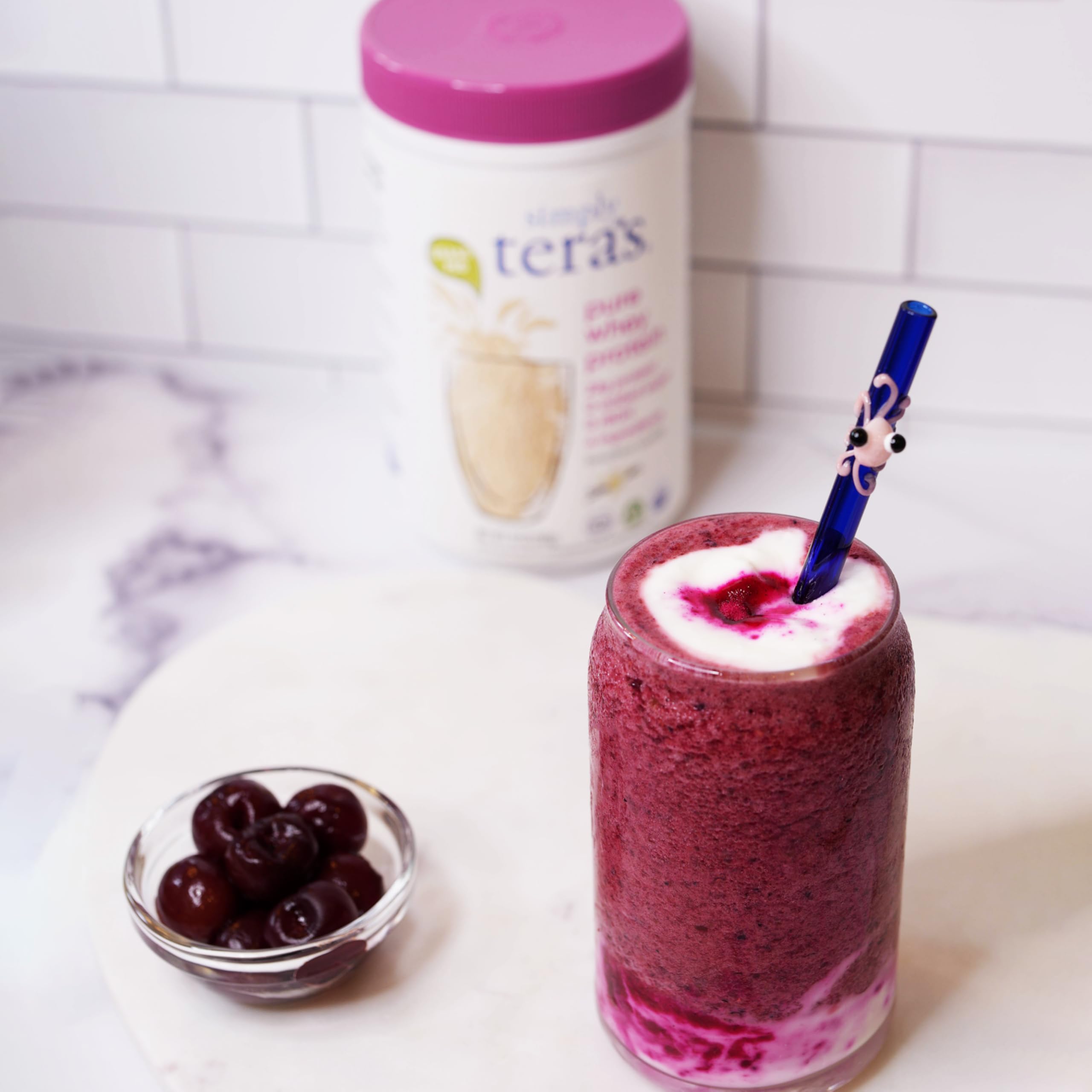 simply tera's Pure Whey Protein Powder - Grass Fed Vanilla Whey Protein Powder, Clean, Made Without Artificial Sweeteners, Non-GMO, Kosher, rBGH-Free, Soy-Free - 24 Oz simply tera's uk supplements