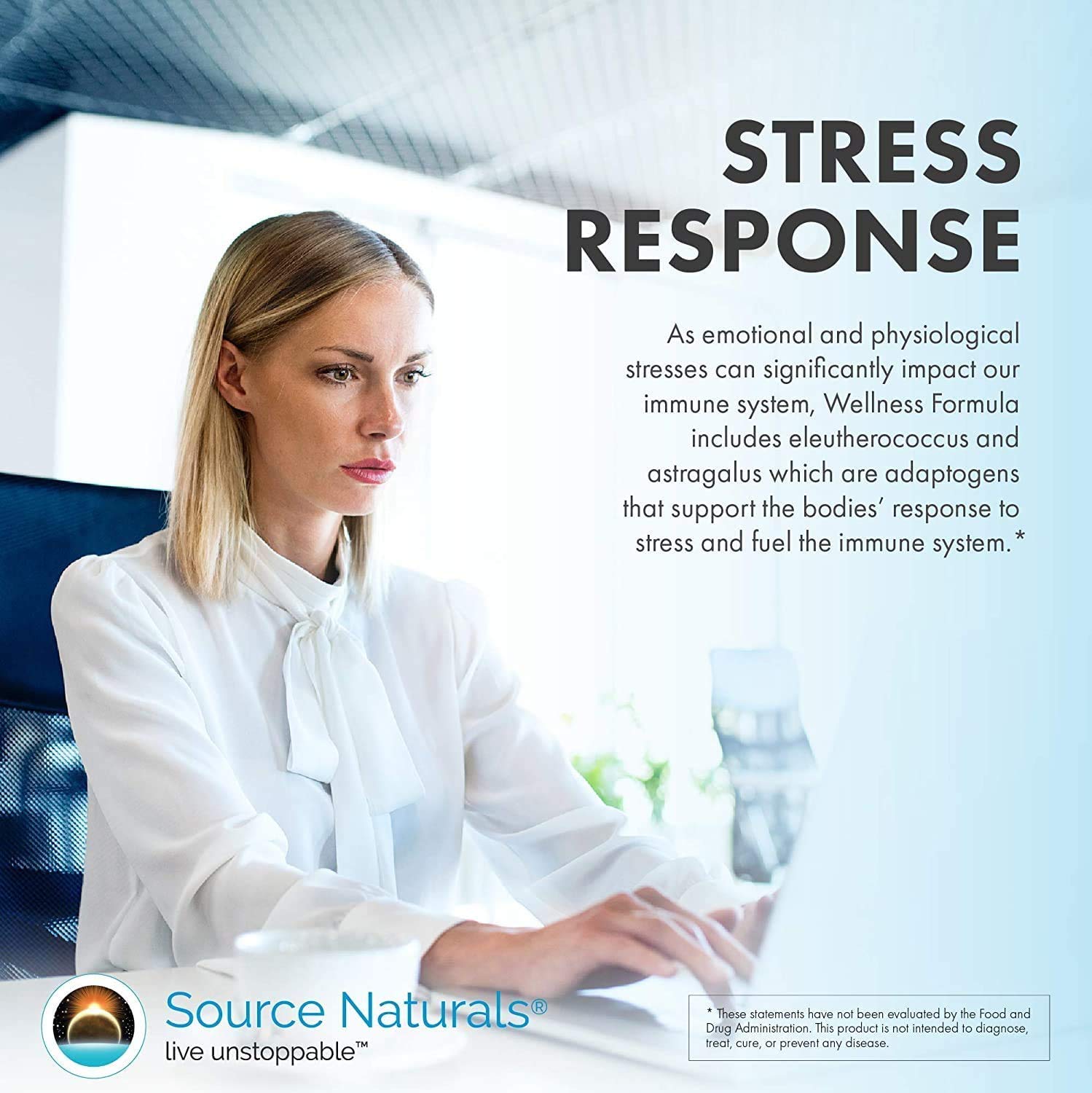 Source Naturals Wellness Formula Bio-Aligned Vitamins & Herbal Defense for Advanced Immune Support* - Dietary Supplement & Immunity Booster - 120 Capsules Source Naturals uk supplements