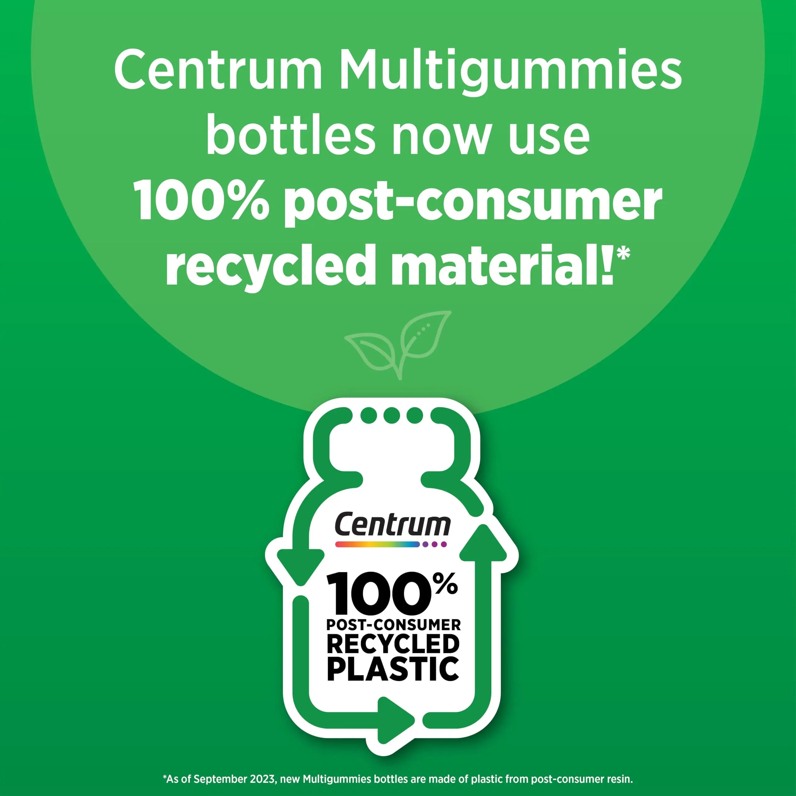 Centrum Multivitamin Gummy, 100 Count (Pack of 1) Centrum uk supplements