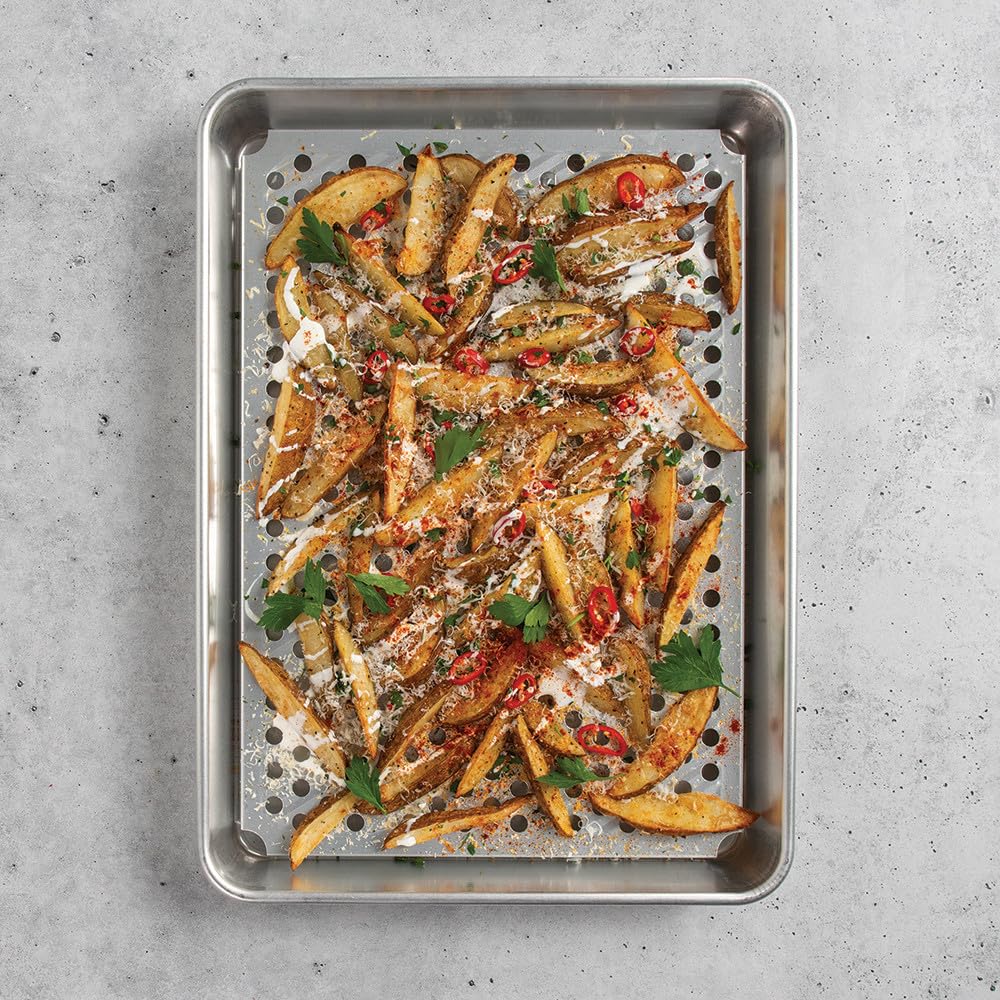 Nordic Ware Naturals High Sided Half Sheet Pan with Multi-Purpose Oven and Cooling Rack Nordic Ware uk supplements