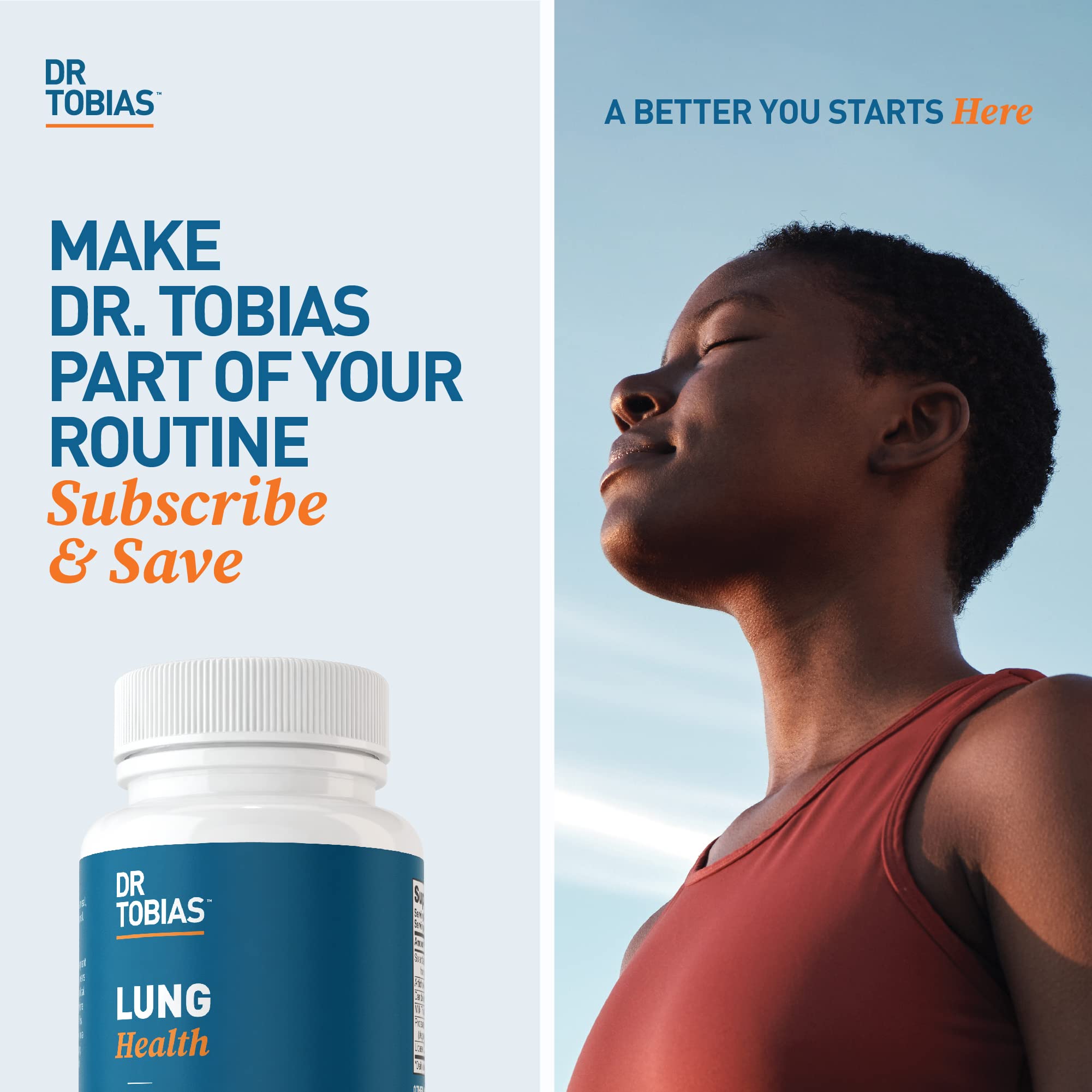 Dr. Tobias Lung Health, Lung Support Supplement with Vitamin C, Butterbur, Quercetin Dr. Tobias uk supplements