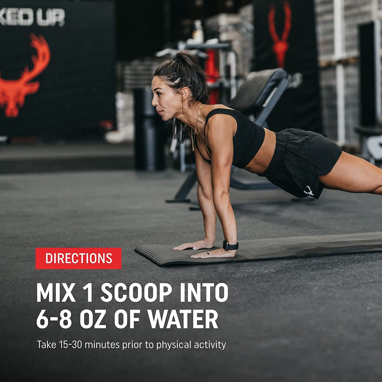Bucked Up - Woke - HIGH STIM Pre Workout - Best Tasting - Focus Nootropic, Pump, Strength and Growth, 30 Servings (Rocket Pop) Bucked Up uk supplements