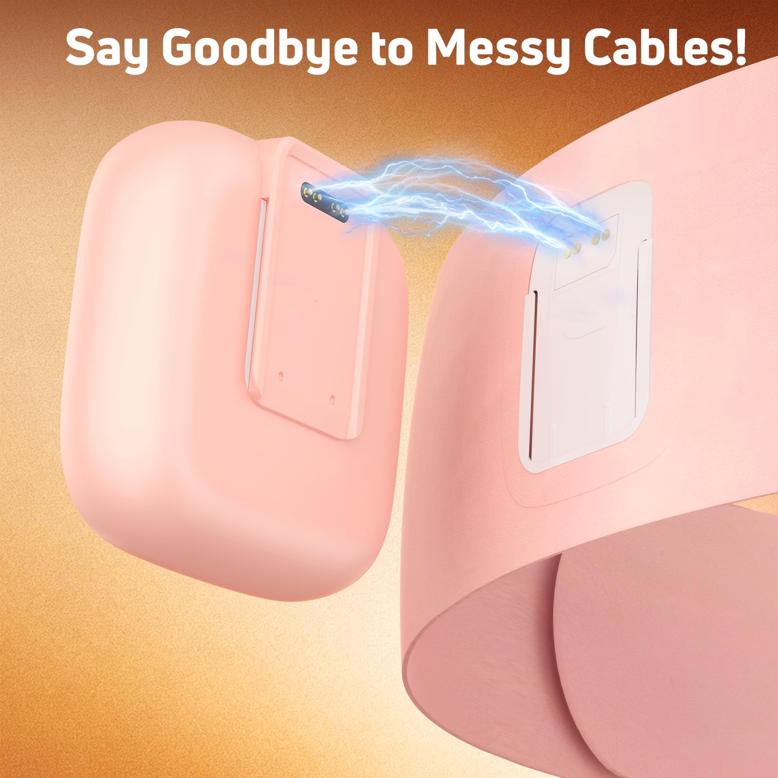 Heating Pad for Period Cramps, Portable Heating Pad for Back - Instant Soothing Menstrual Cramp Relief, Cordless Heating Pads Rechargeable with 5000mAh Battery, 6 Heat Settings, 10-99 Mins Timer WARMELLE uk supplements