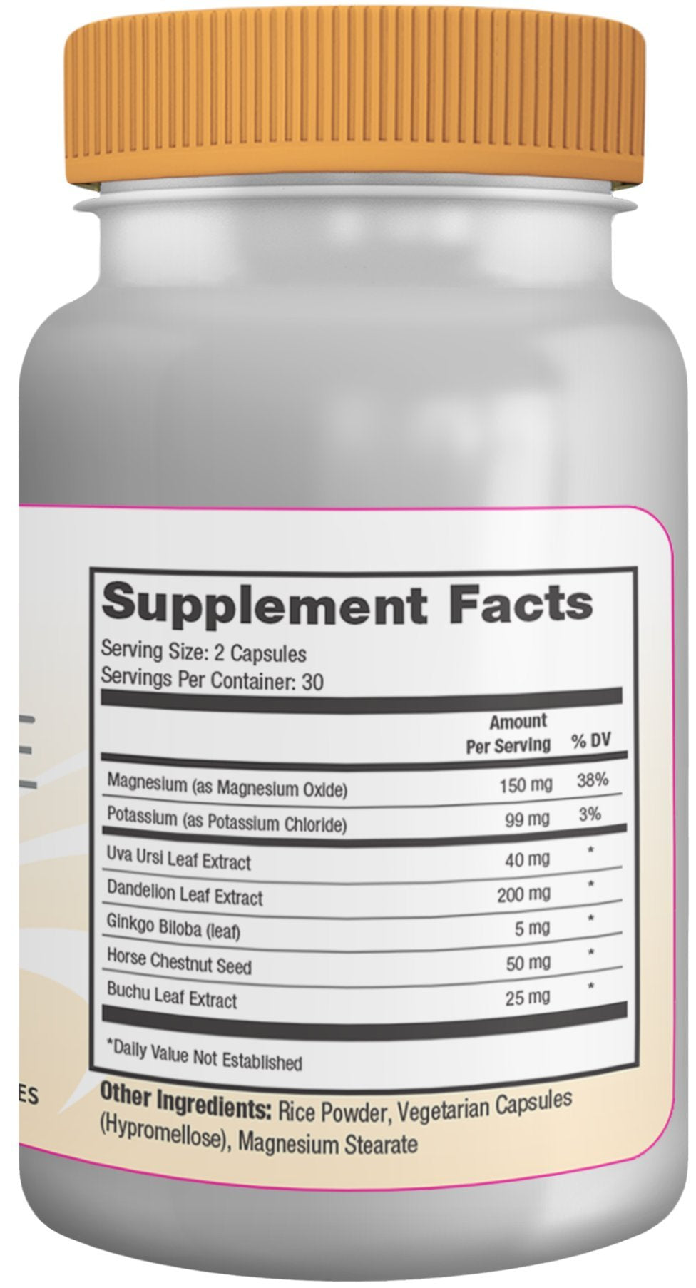 Capisette Water Retention Support - Reduces Swollen Feet, Ankles, and Legs - Reduce Progressive Health uk supplements