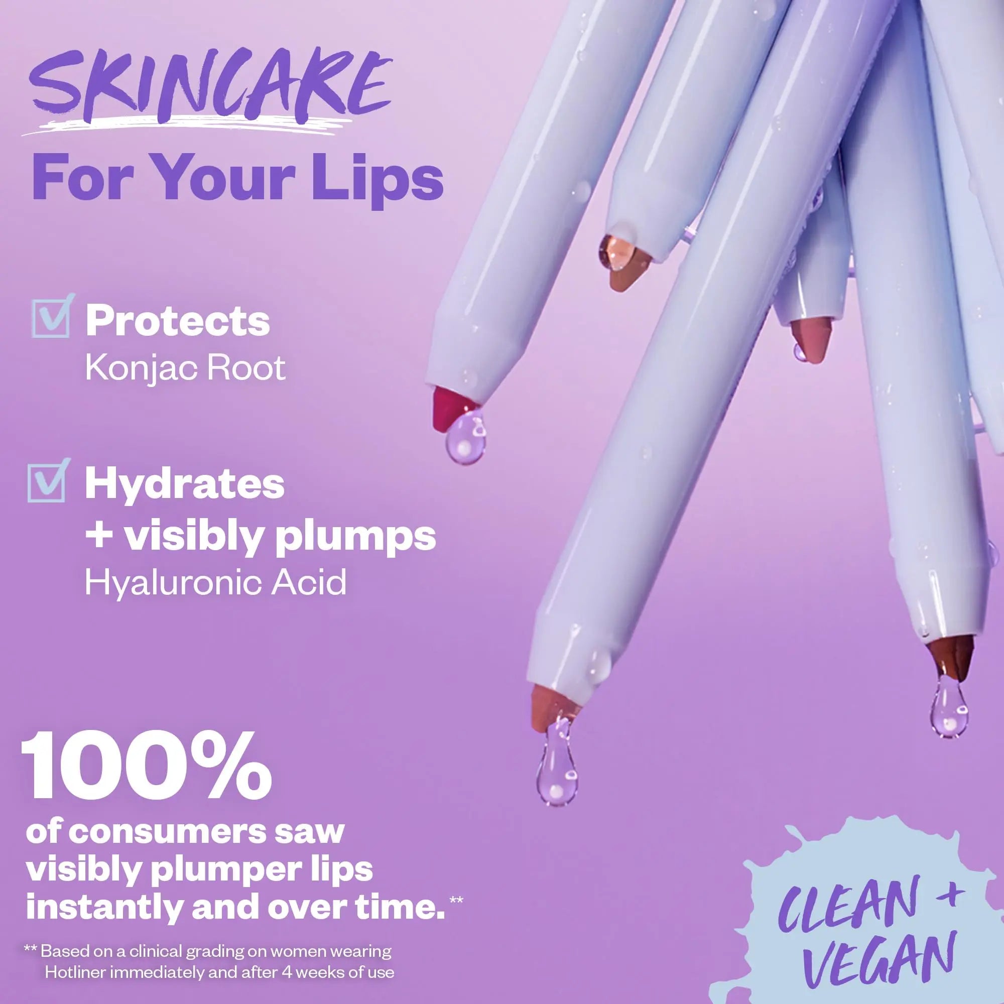 Kosas Hotliner Retractable Lip Liner Pencil with Built-In Brush & Sharpener - Easy Contouring, Hydrating, Long-Lasting- Pigmented Creamy Texture for Plumping Lips - Hyaluronic Acid & Konjac - Infinite Kosas uk supplements