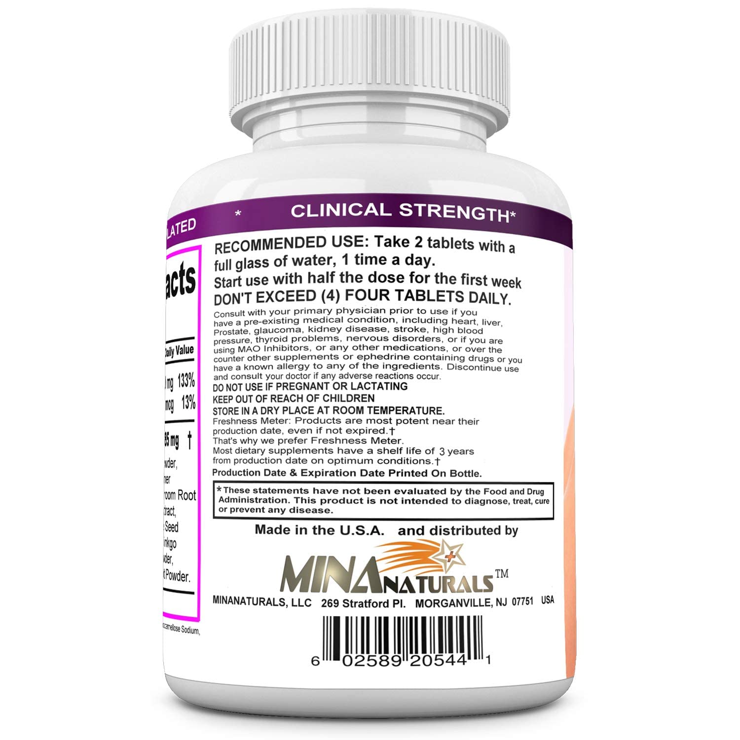MINANATURALS VARICOSOLVE The Natural Supplement for Leg Veins. 60 Tablets MINANATURALS uk supplements