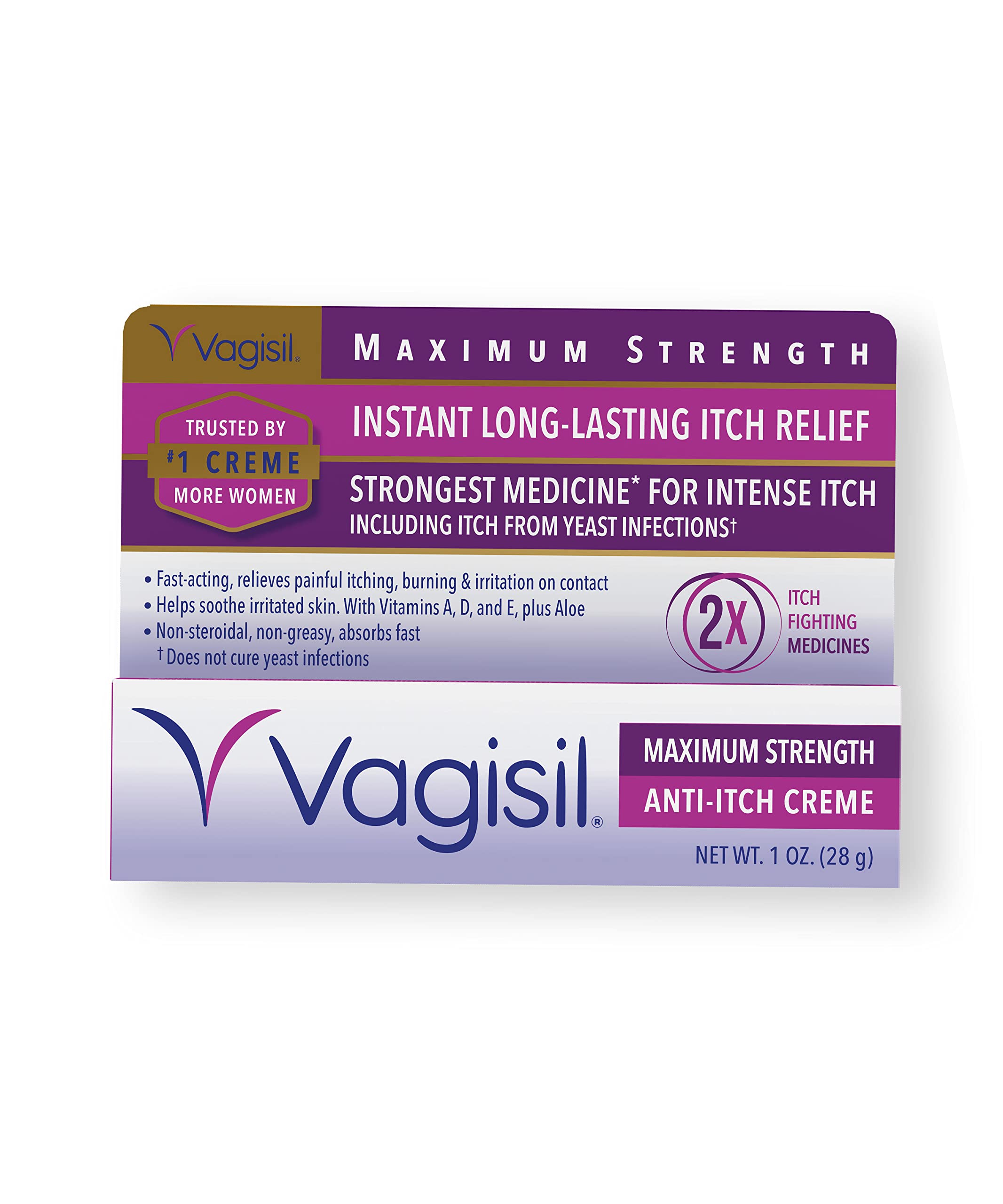 Nature's Way Probiotic Pearls for Women & Vagisil Maximum Strength Feminine Anti-Itch Cream Nature's Way uk supplements