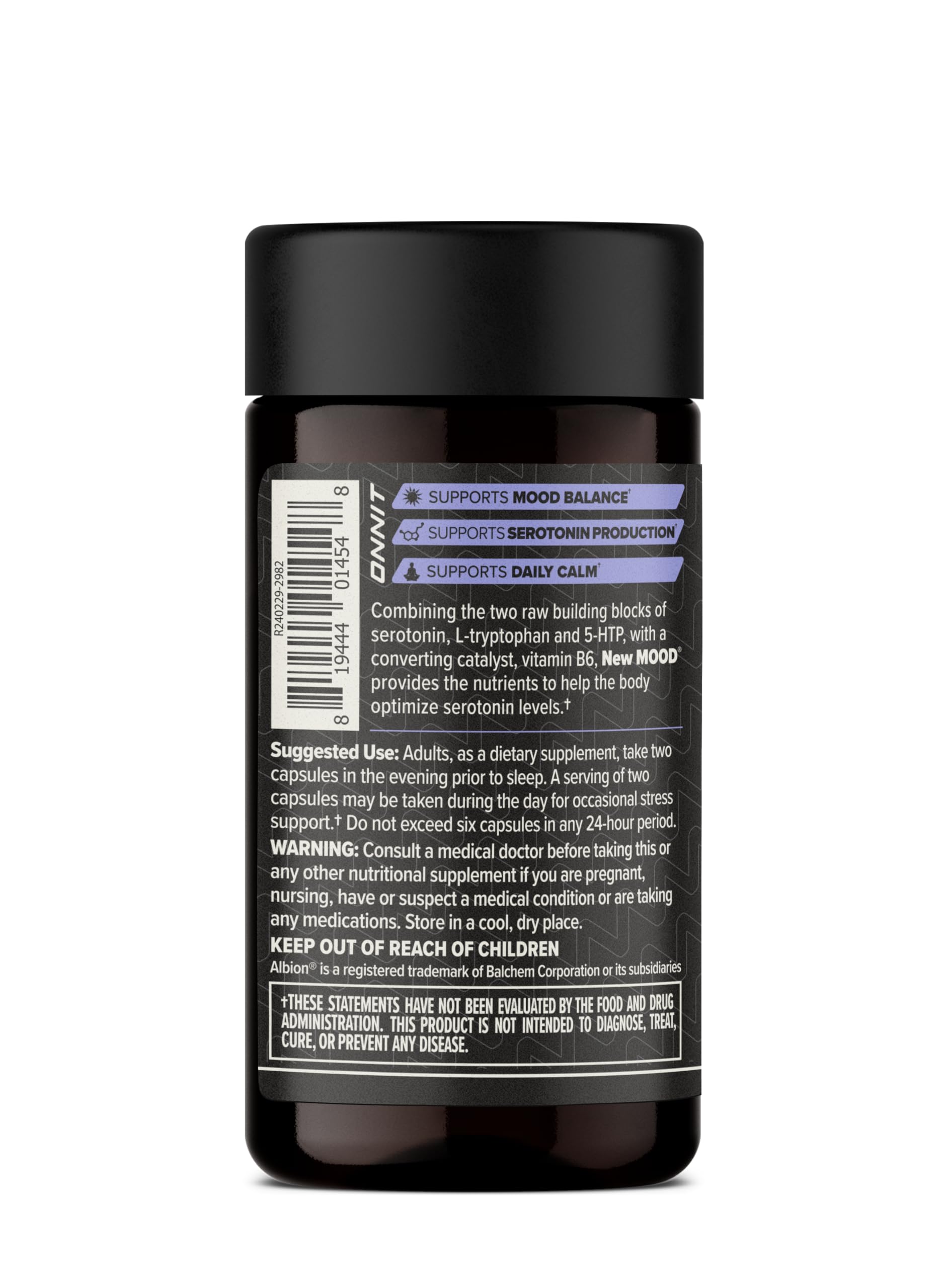 ONNIT Cognitive & Mood Support Bundle: Alpha Brain Nootropic Capsules (90 Count) + New Mood Stress Support Capsules (60 Count), IGEN Non-GMO Tested Focus, Clarity, Relaxation & Sleep, Pack of 2 ONNIT uk supplements