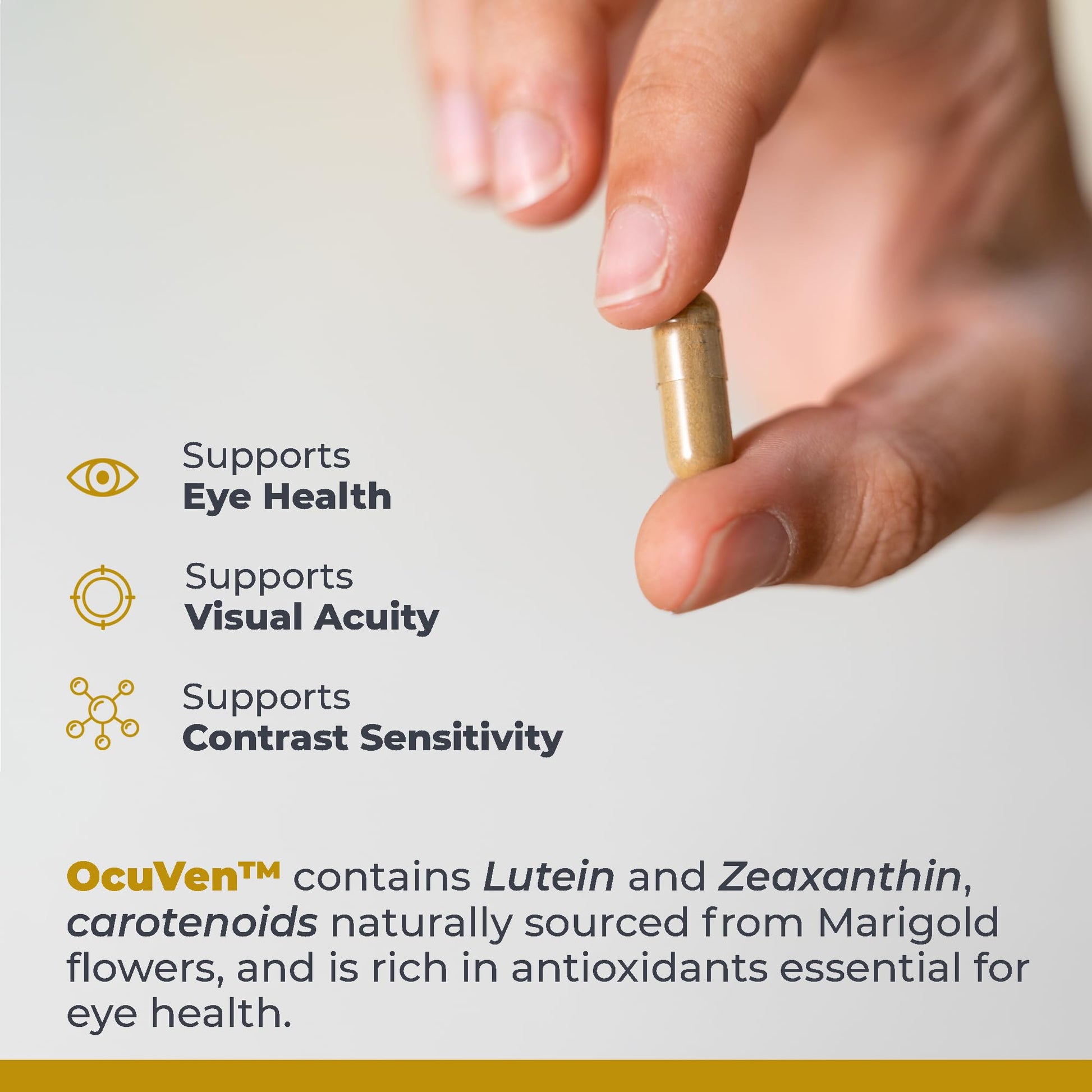 Premier Research Labs OcuVen - Lutein and Zeaxanthin Supplement, Eye Vitamins, Eye Health Supplements for Adults & Seniors, Vision Supplements, Macular Health, Eye Care - 60 Vegetarian Capsules Premier Research Labs uk supplements