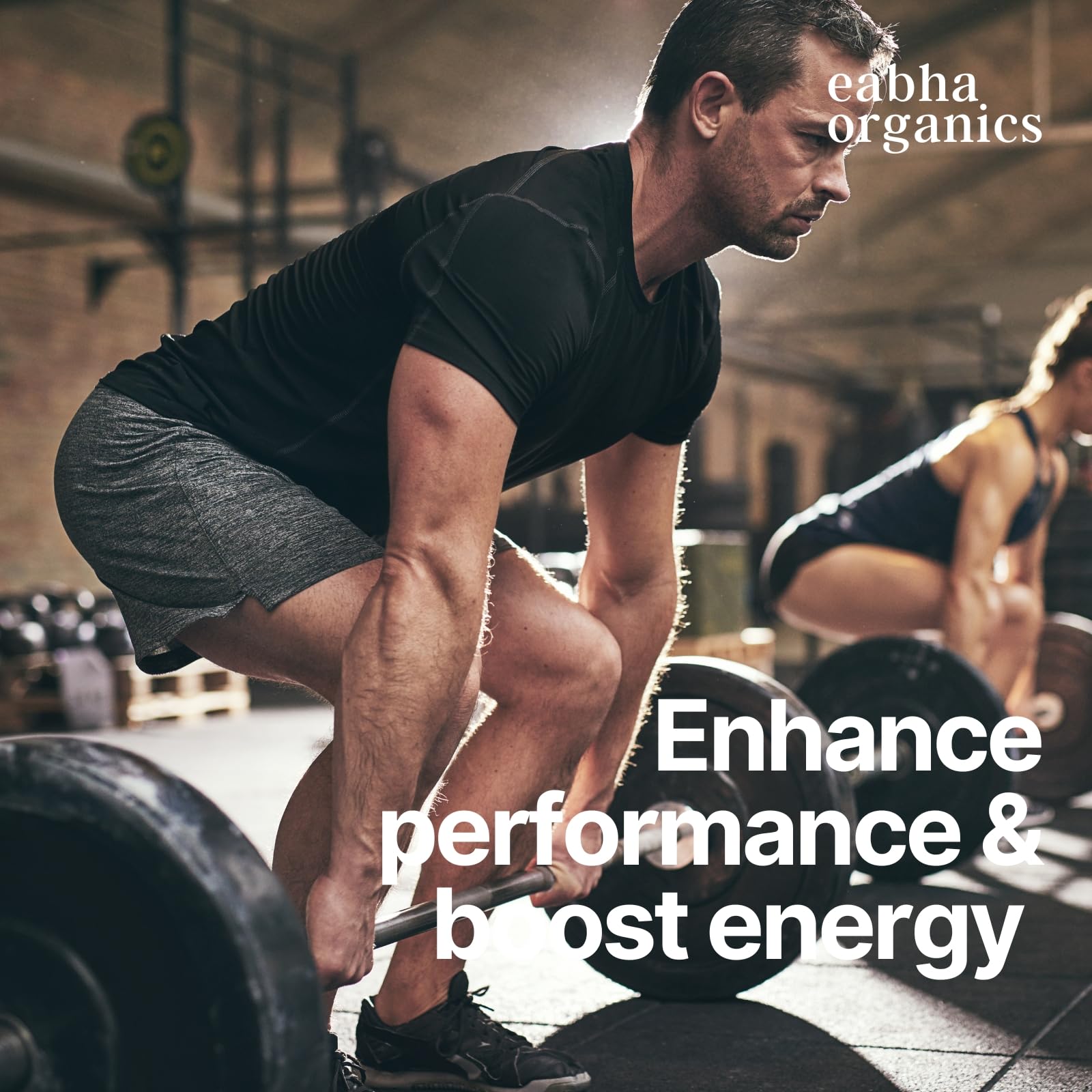 Eabha Organics Alla Luna Pre-Workout - Strawberry Lemonade - to Support Energy, Focus Eabha Organics uk supplements
