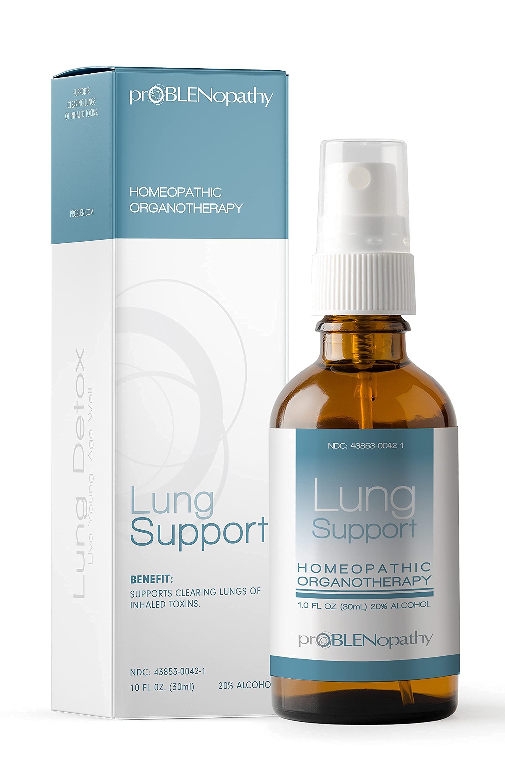 proBLENopathy Lung Support Oral Spray 30-Day Supply - Respiratory Protection & Toxin Removal proBLENopathy uk supplements