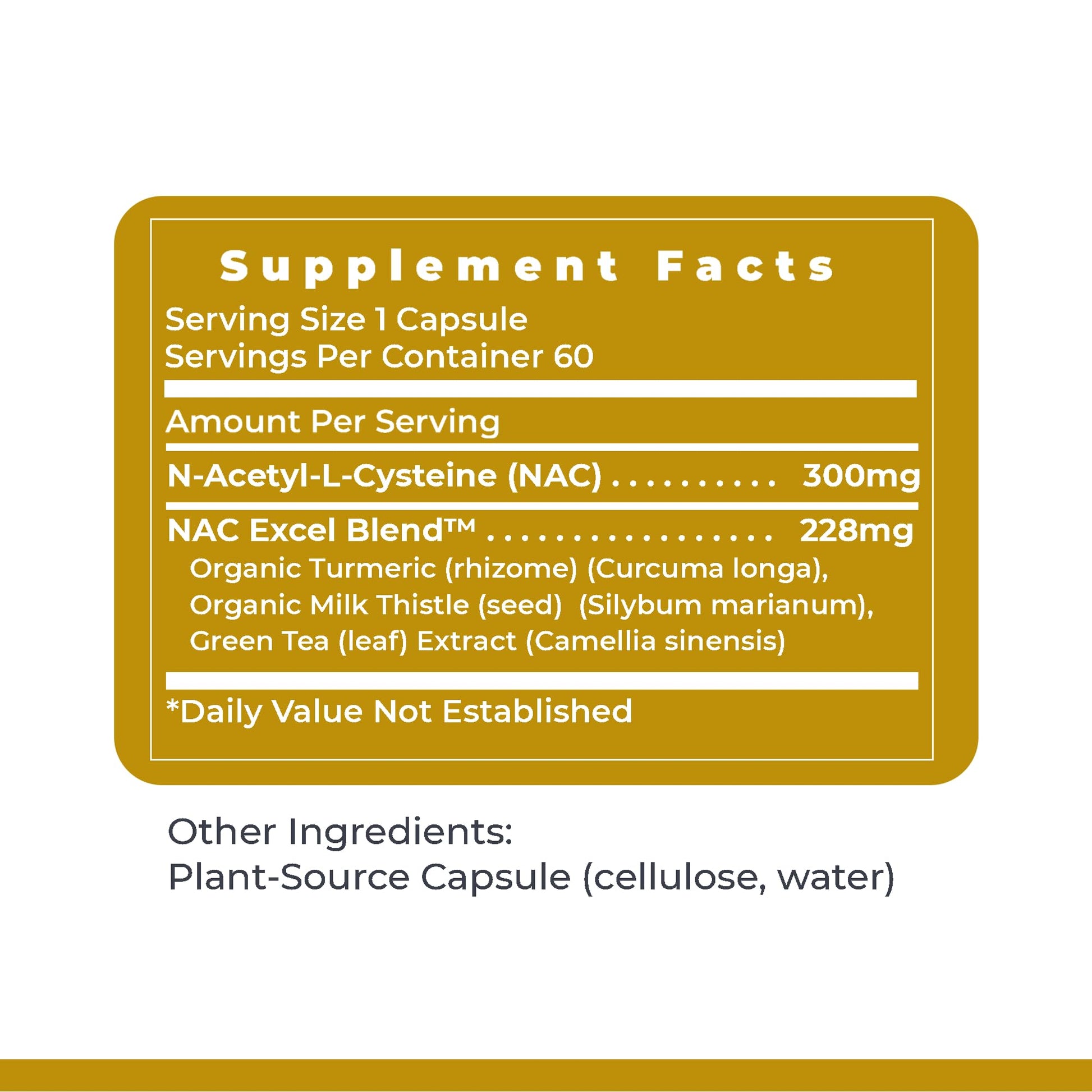 Premier Research Labs Premier NAC - NAC Supplement N-Acetyl Cysteine, N-Acetyl-L-Cysteine, Liver & Immune Support, 300mg NAC Per Capsule - 60 Vegetarian Capsules Premier Research Labs uk supplements