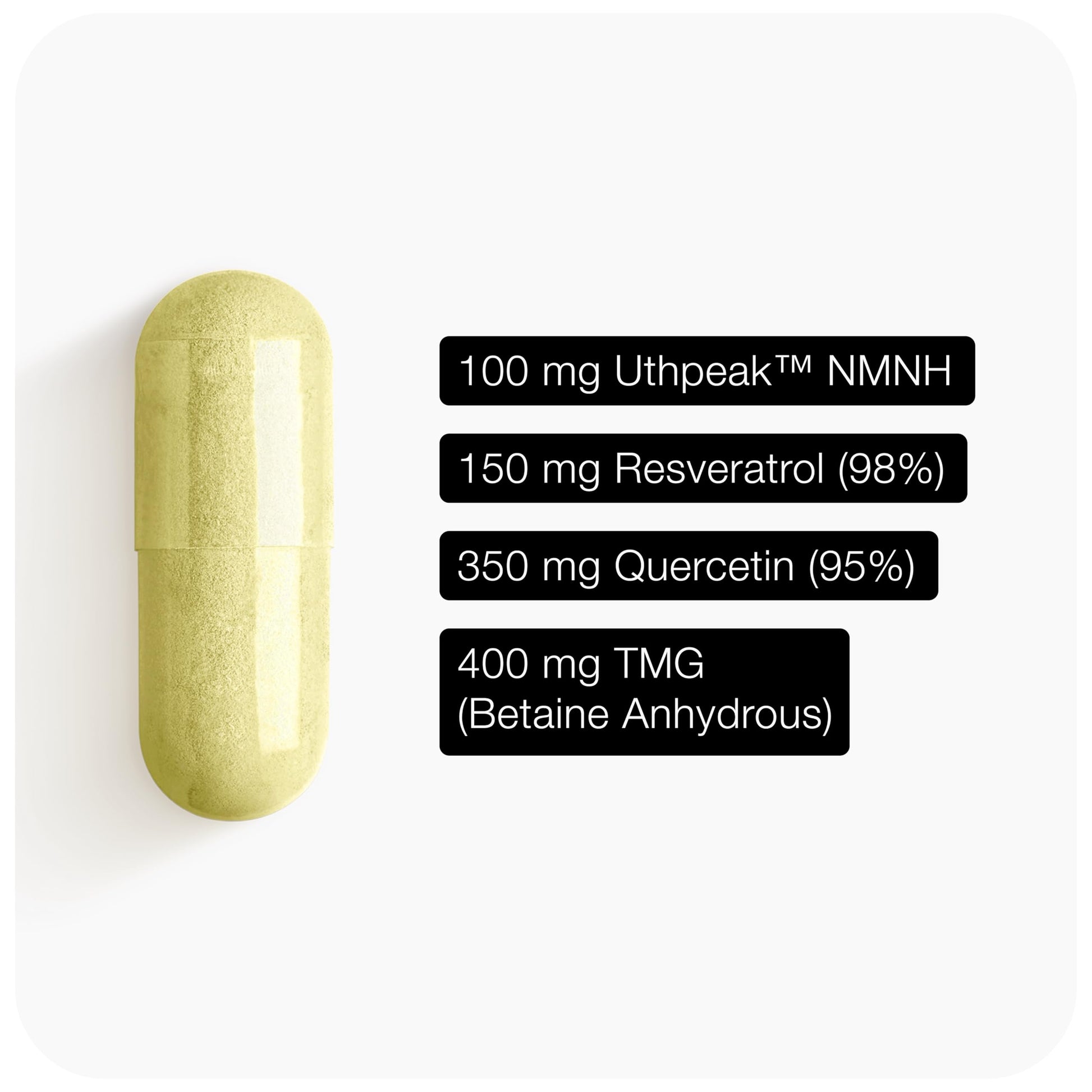 Toniiq NMNH Supplement – Ultra High Potency 1,000mg Complex with Clinically Studied Uthpeak™ NMNH, Resveratrol, Quercetin & TMG – Highly Purified – Third-Party Lab Tested – 60 Capsules Toniiq uk supplements