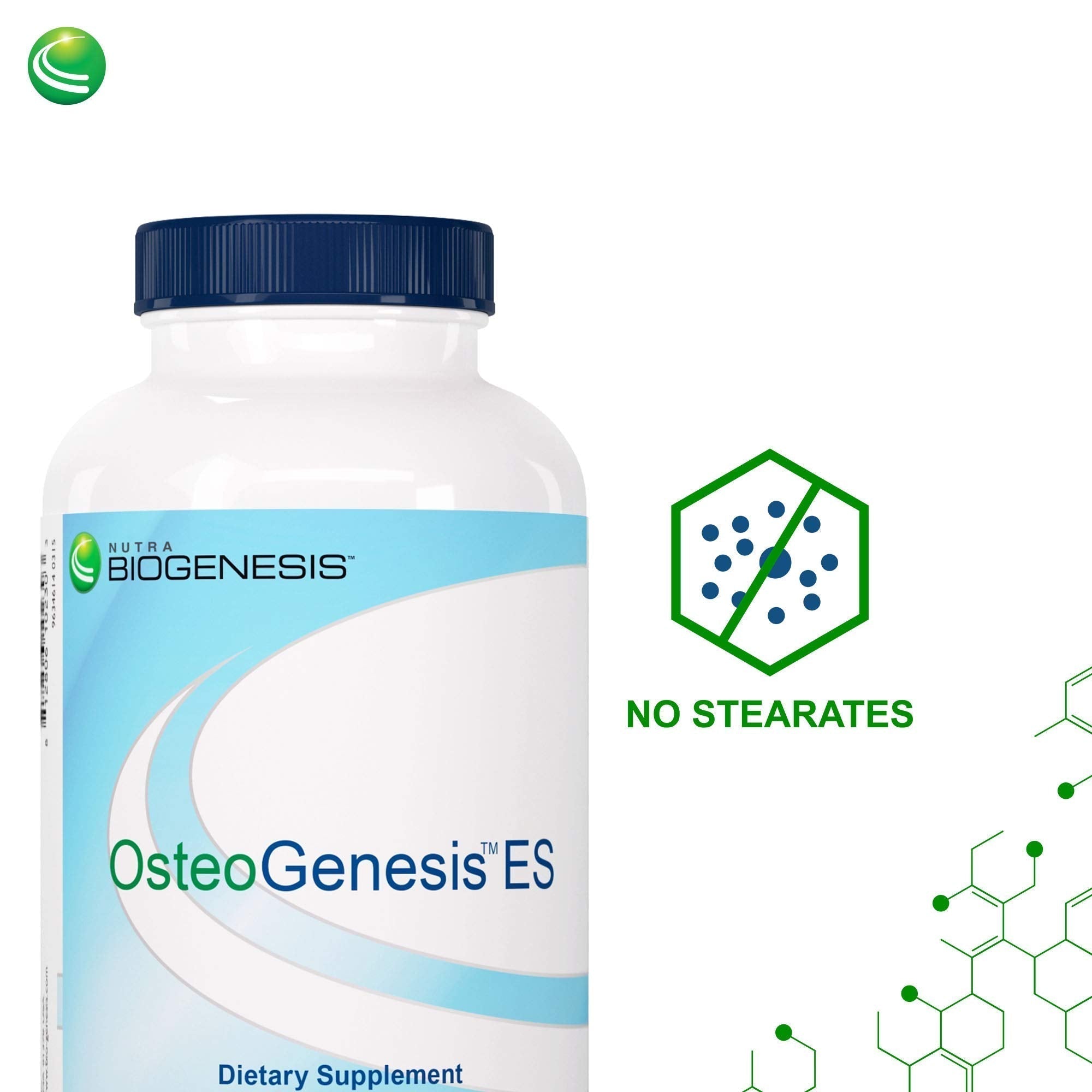 Nutra Biogenesis Osteogenesis - Bone Health Supplements for Women & Men, Vitamin D3 K2 & Calcium for Bone Density & Healing, Minerals Zinc, Magnesium & Boron - 240 Veggie Capsules Nutra BioGenesis uk supplements