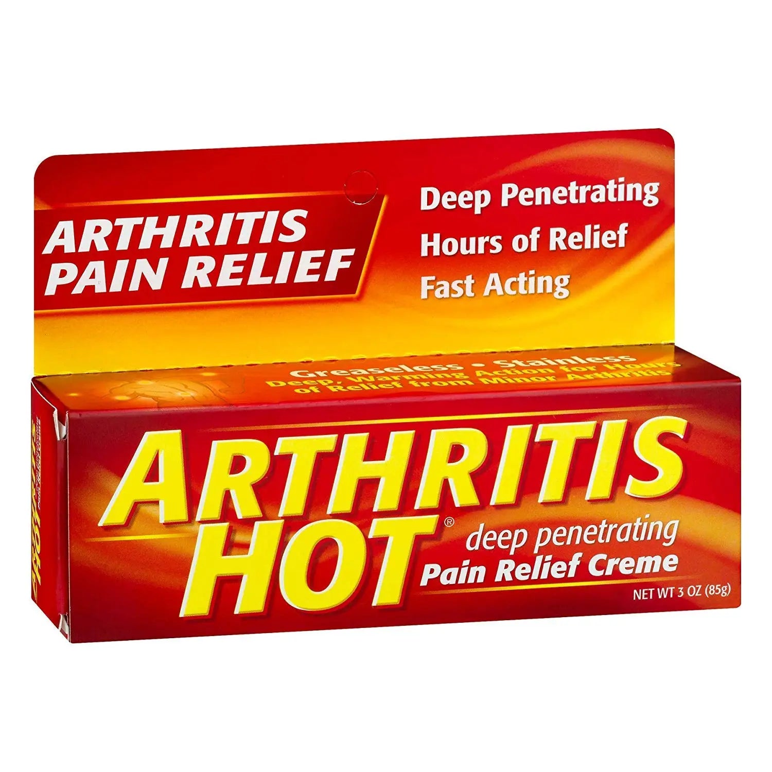 Arthritis Hot Pain Relief Creme-3, oz. Arthritis Hot uk supplements