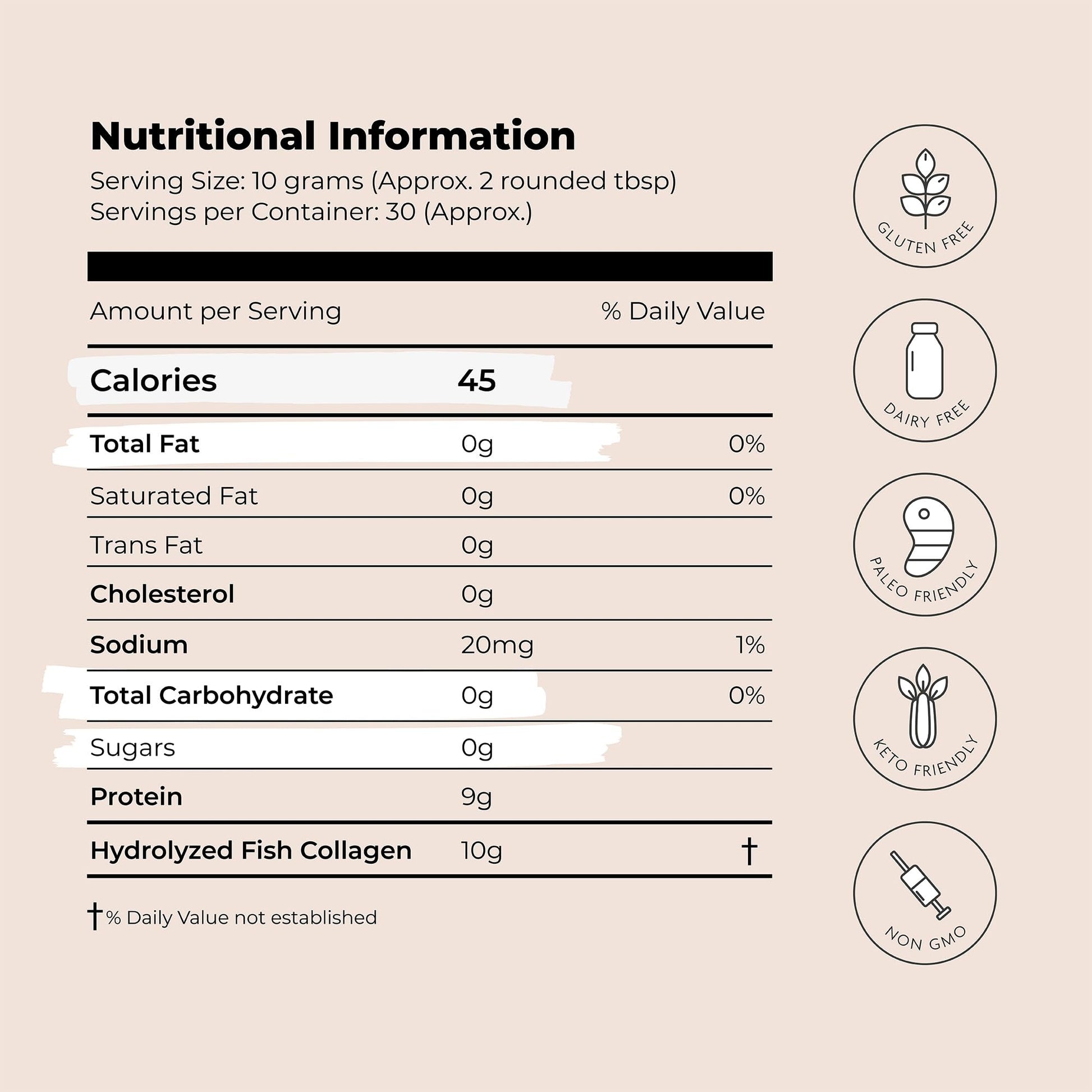 CORREXIKO Premium Marine Collagen Powder - Wild Caught Fish from Canada (Not Farmed) CORREXIKO uk supplements