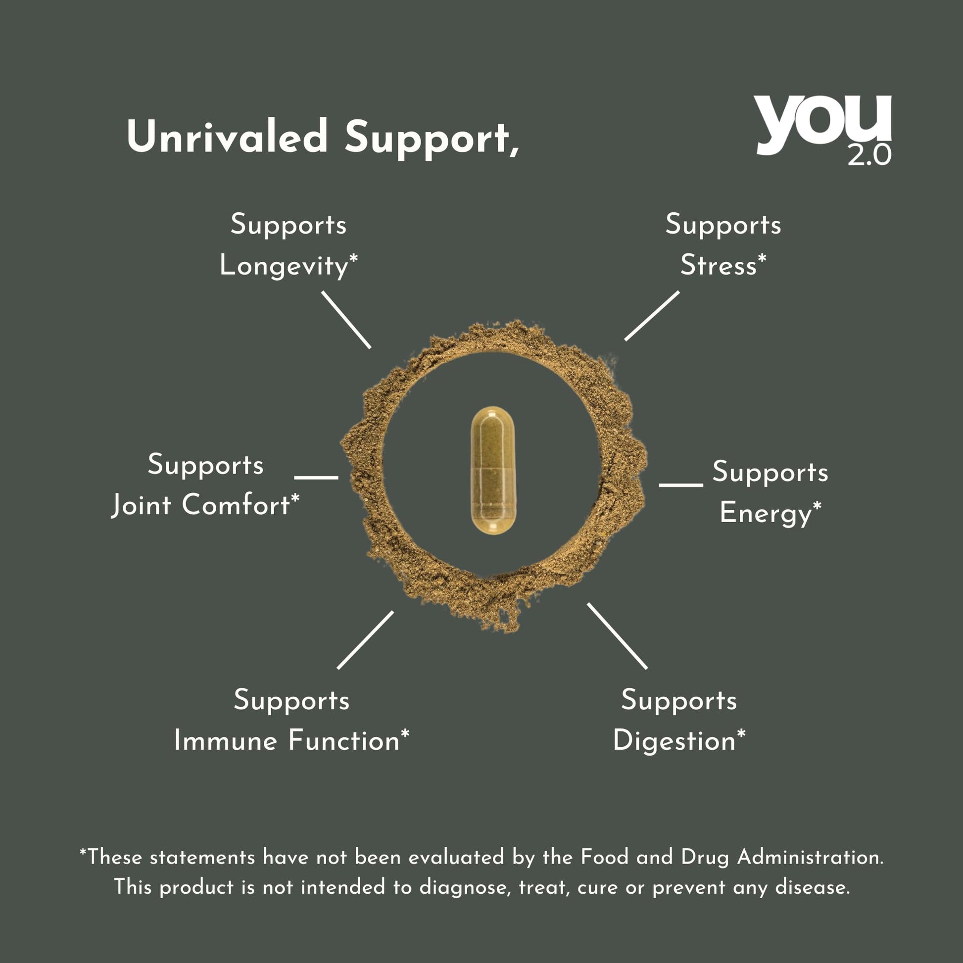 YOU 2.0 Powerhouse Superfood with Seamoss, Shilajit, Ashwagandha, Berberine, Maca, Black Seed Oil, Turmeric, Vitamin C, D, B12, K2 - Moringa, Apple Cider, Made in USA for Overall Health & Immunity YOU 2.0 uk supplements