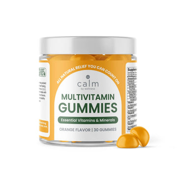 Calm by Wellness Multivitamin Gummies - All Natural Vegan Adult Multivitamin Gummy - Packed with Antioxidant Vitamins C & E, B12, B6 Calm by Wellness uk supplements