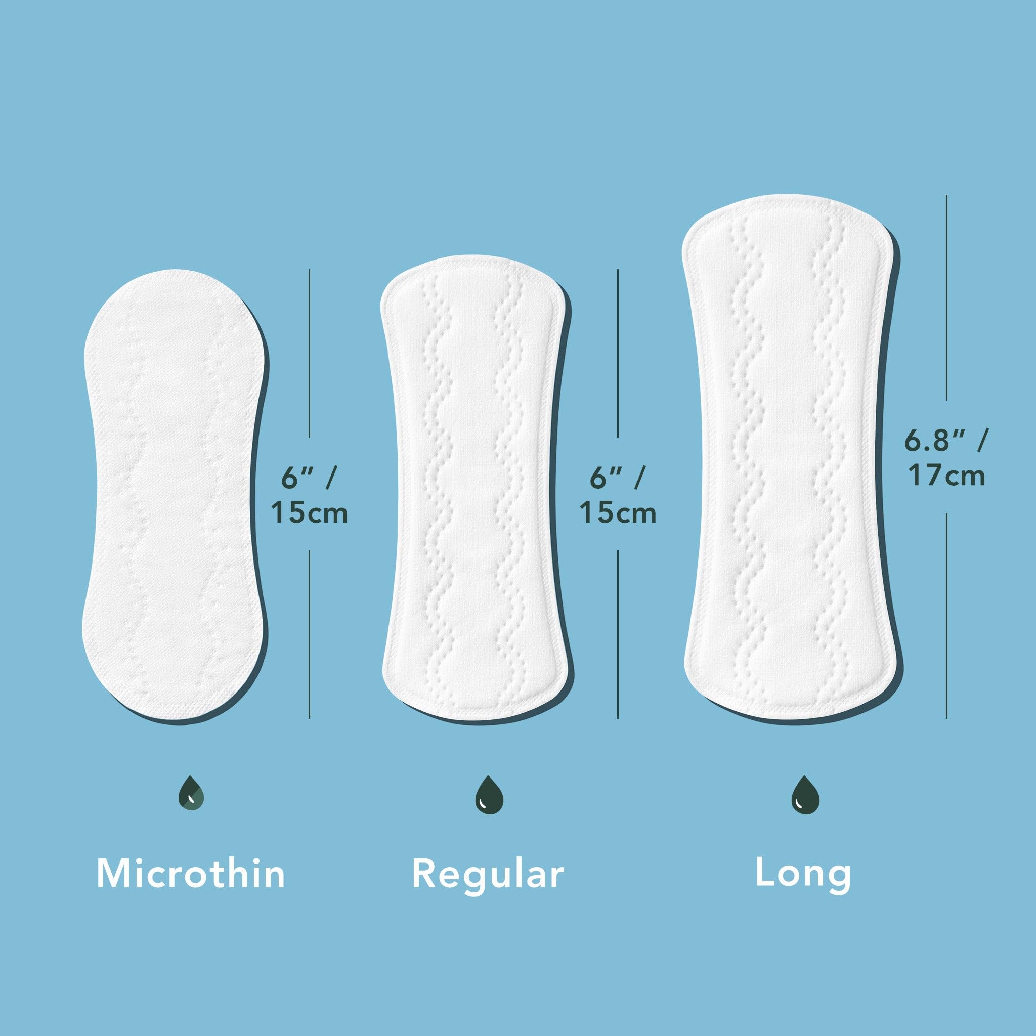 Rael Panty Liners for Women, Organic Cotton Cover - Thin Pantiliners, Light Absorbency, Unscented Rael uk supplements