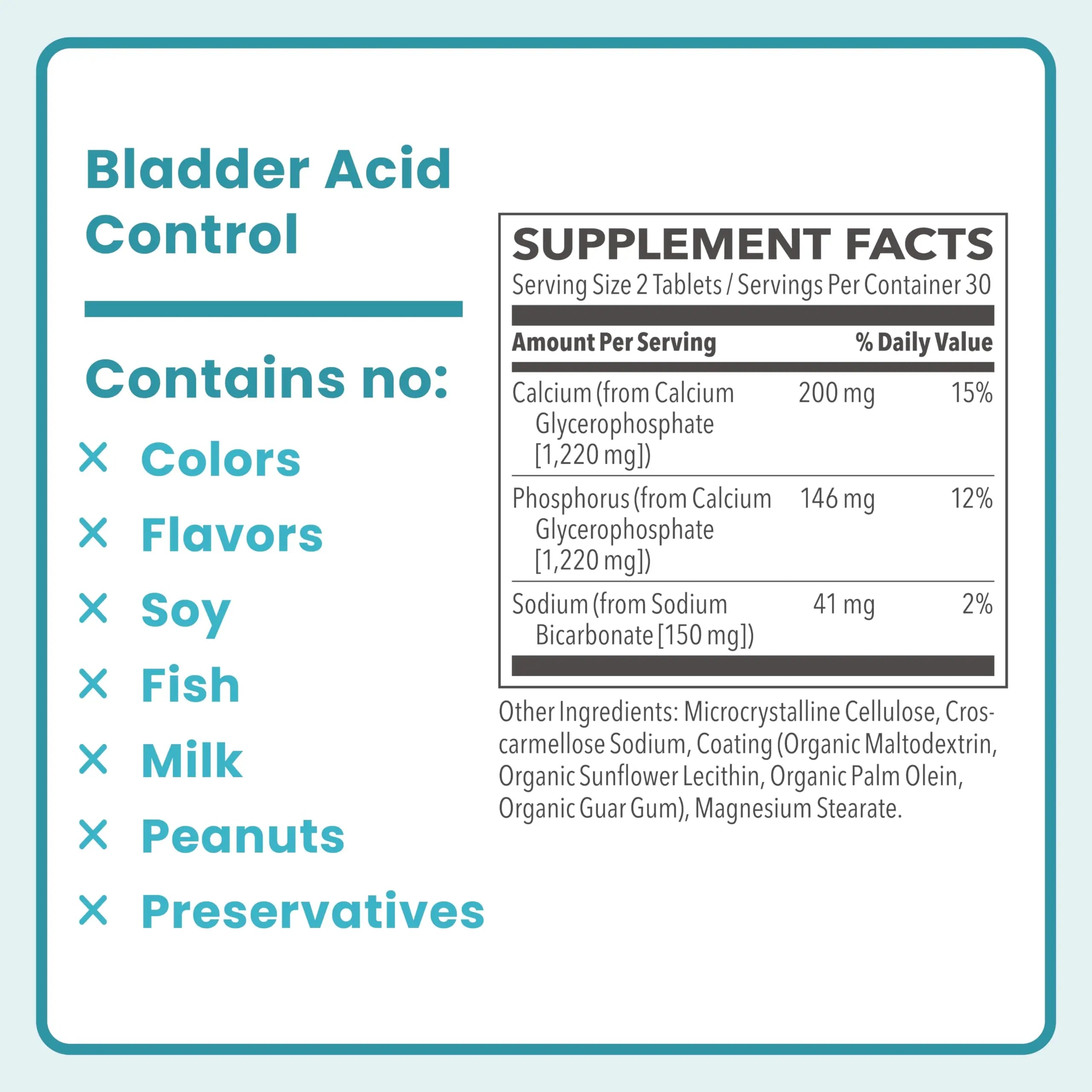 LifeSeasons Femetry Bladder Acid Control - Support for Interstitial Cystitis - Reduce Urine Acidity in The Bladder - Eases Flares Caused by Eating or Drinking Acidic Foods - 60 Tablets LifeSeasons uk supplements