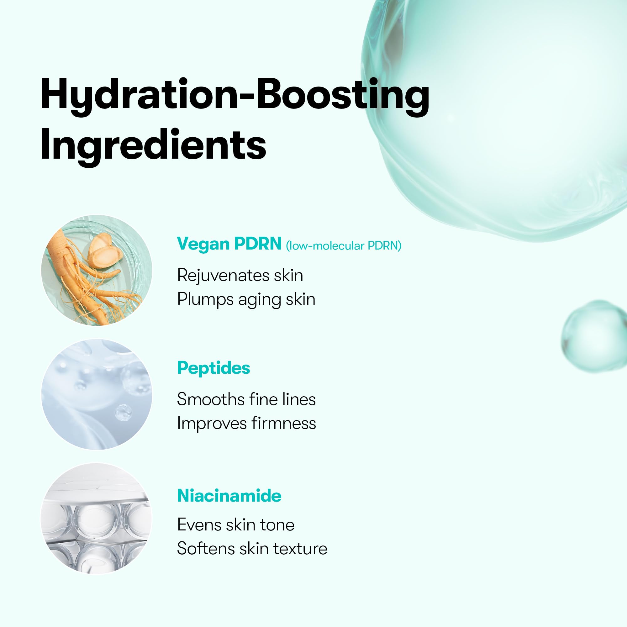 VT COSMETICS PDRN Glow Ampoule, PDRN Facial Mist, Deep Hydration Spray Serum, Vegan Skin Care, Light-weight Face Moisturizer, Plumping Effect, Fragrance-Free, Korean SkinCare (3.38 fl oz / 100 ml) VT COSMETICS uk supplements
