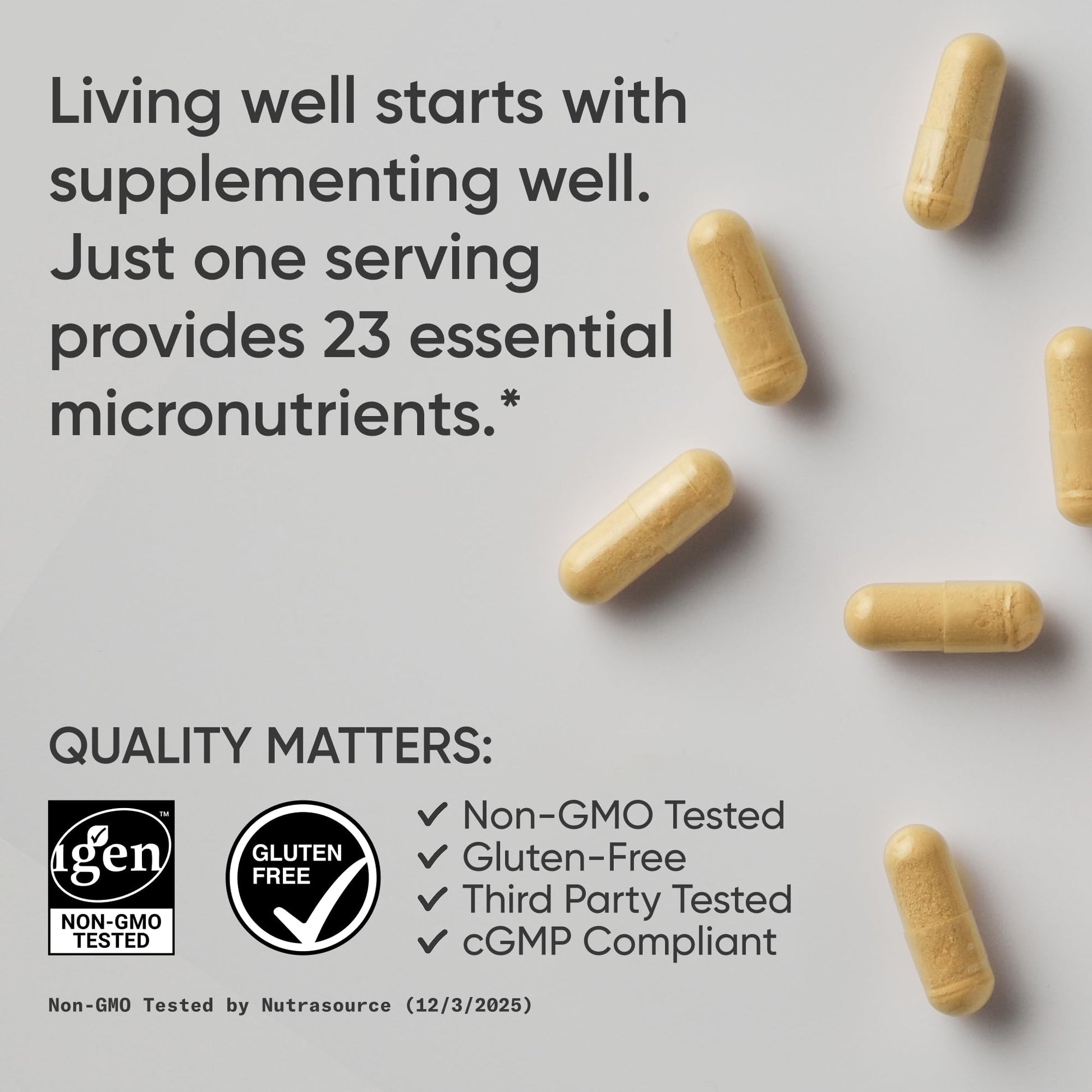 Sports Research® Multivitamin – Advanced Formula - 23 Essential Vitamins & Minerals with CoQ10 & Iodine - Daily Nutrient Support*- Non-GMO Tested & Gluten-Free -60 Veggie Capsules Sports Research uk supplements
