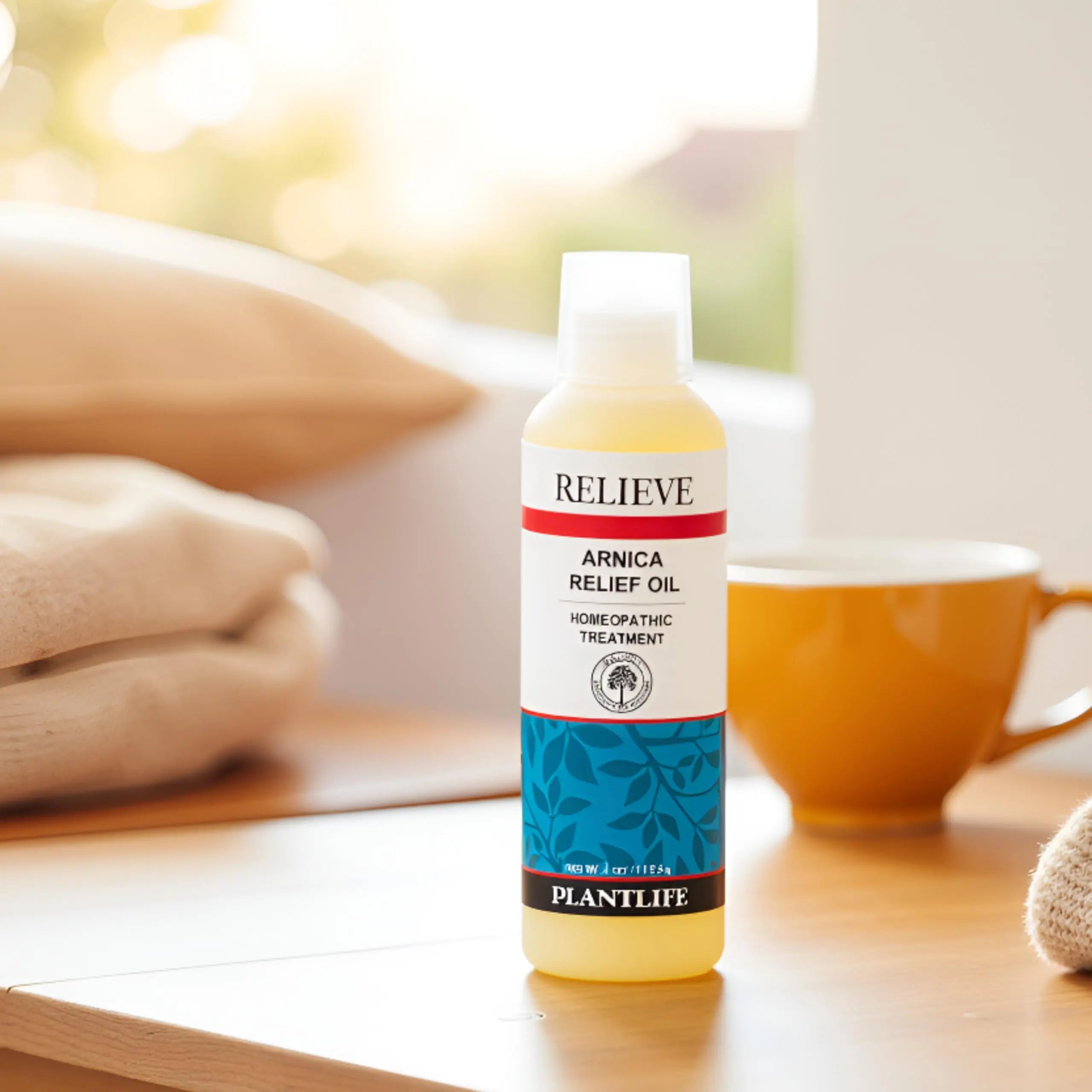 Plantlife Arnica Relieve Oil and Balm Bundle - Relieve Products are a Homeopathic Solution for Everyday Use - Works Quickly and Effectively - Made in California Plantlife uk supplements