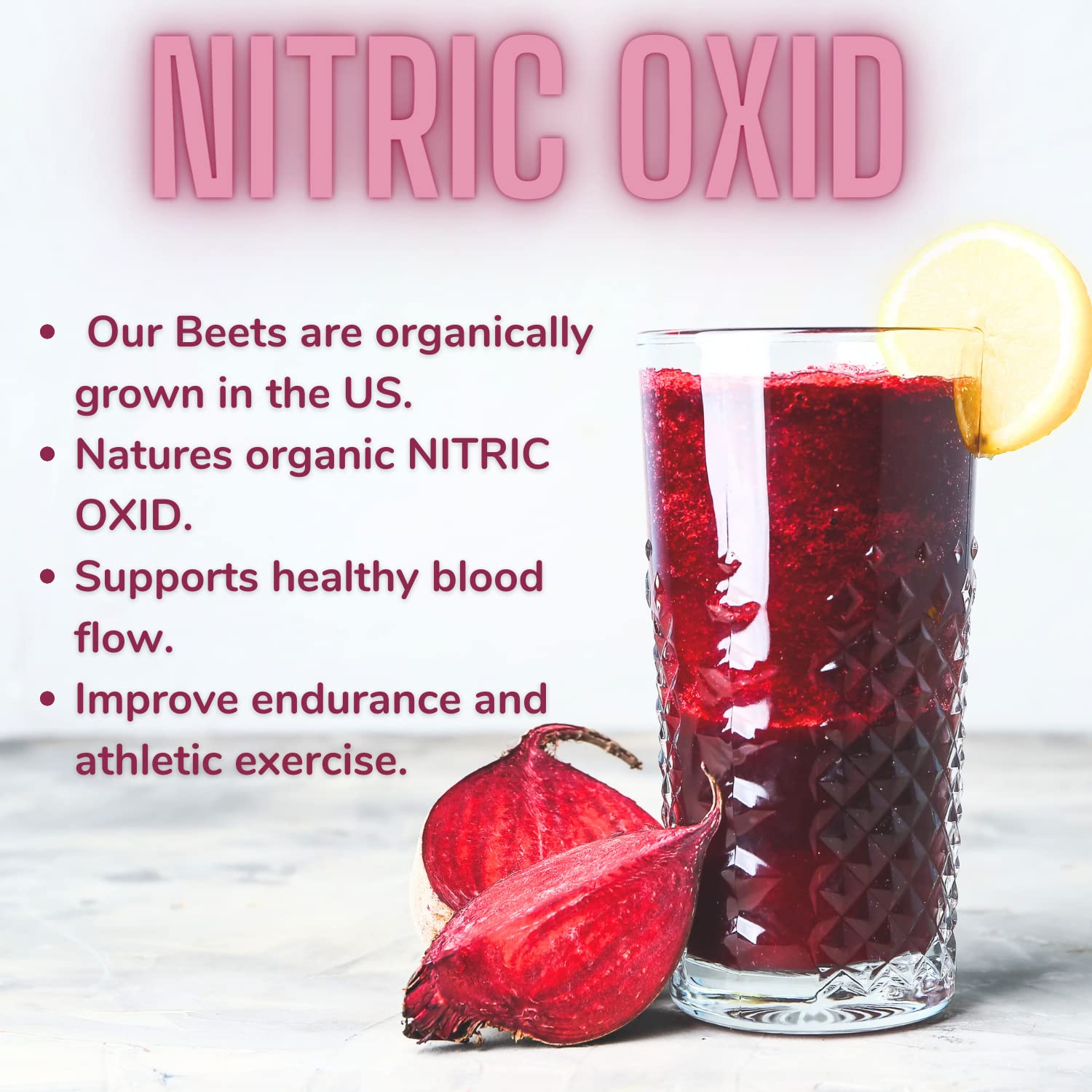 OPTIVIDA Nitric Oxide Beet Powder Organic | All Natural Beets Roots Supplements OPTIVIDA uk supplements