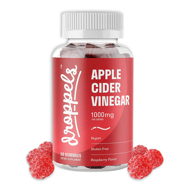 Droppels Apple Cider Vinegar Gummies 1000mg with Beet Root & Pomegranate - ACV Keto Droppels uk supplements