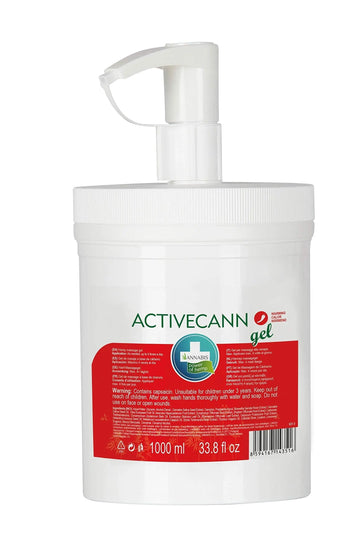 Annabis ACTIVECANN Natural Vegan Joint & Muscle Warming Gel with Organic Hemp - Quick Absorbing - Non-Sticky - Neck and Back, Elbows and Knees, Muscles and Joints Annabis uk supplements