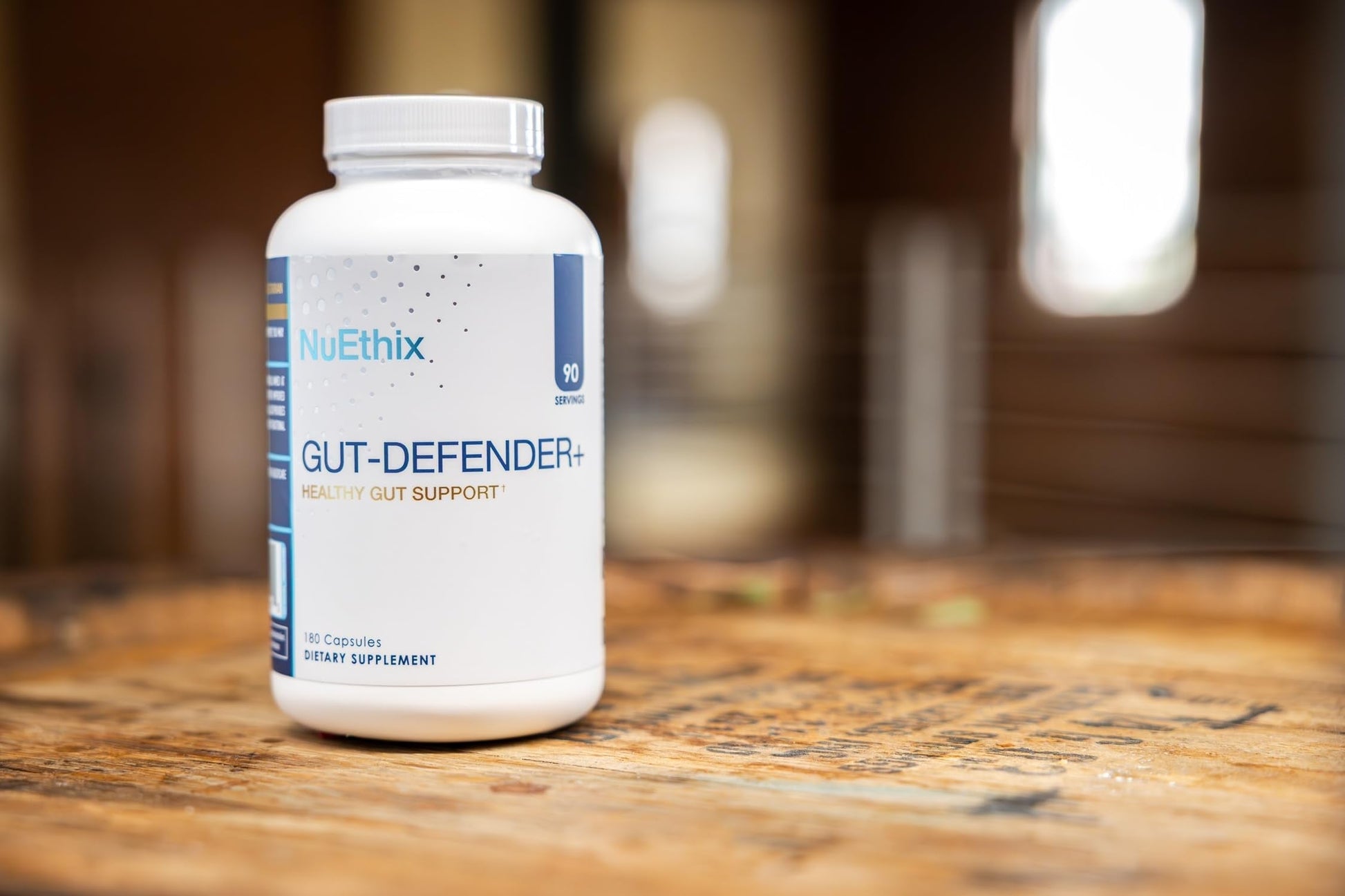 NuEthix Formulations Gut Defender+ Microbiome Balance Dietary Supplement, 180 Capsules, 90 Servings NuEthix Formulations uk supplements