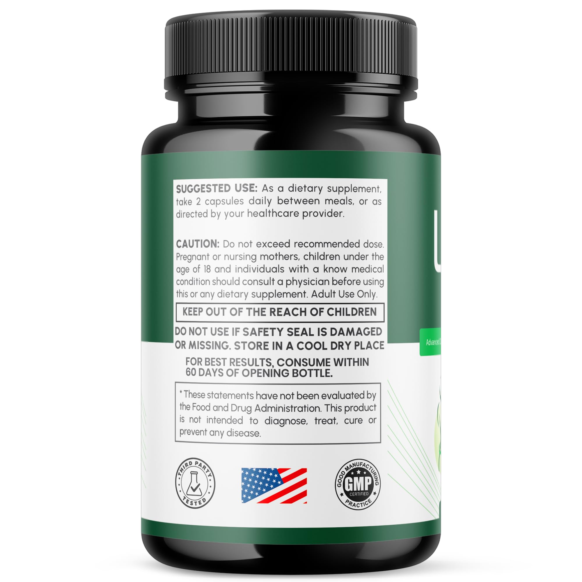 Lipo Fit Capsules, Official Lipo Fit Pills with All Natural Ingredients, Advanced Overall Health and Wellness Vitamin Supplement Formula for Maximum Strength Multivitamin Support (60 Capsules) MJO uk supplements