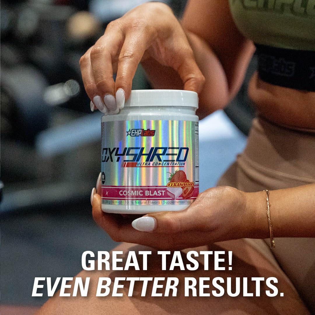EHPlabs OxyShred Thermogenic Shredding Supplement - Clinically Proven Pre Workout EHP Labs uk supplements