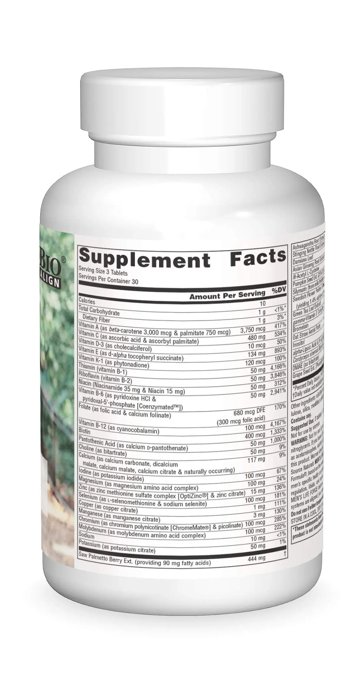 Source Naturals Men's Life Force Multiple Daily Multivitamin & Immune Health Supplement - 13 Essential Vitamins, Nutrients & Minerals - 180 Tablets Source Naturals uk supplements
