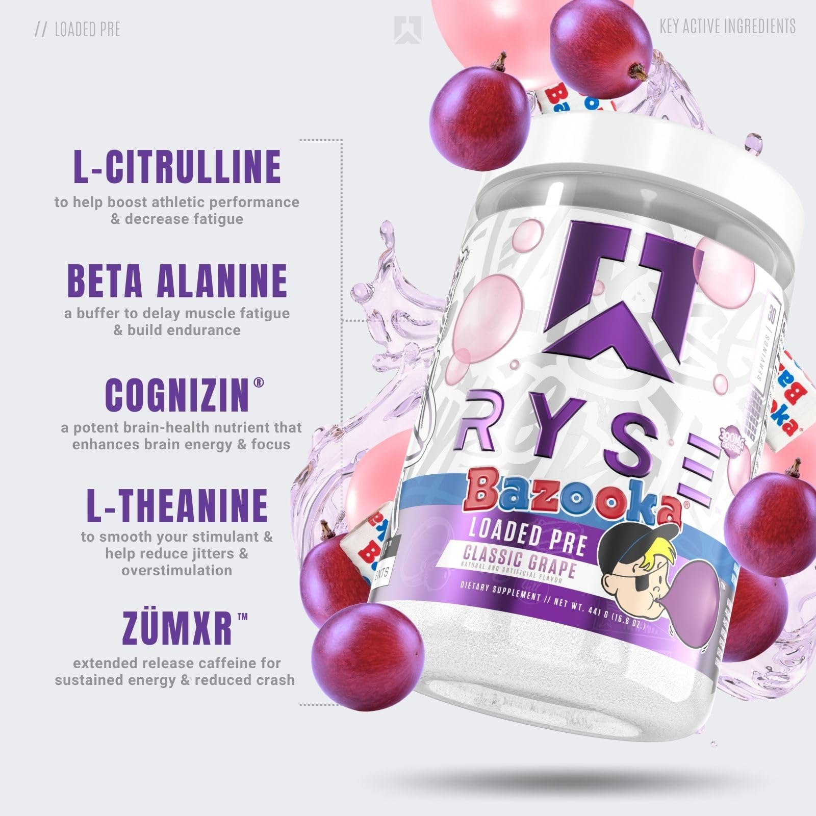 RYSE Up Supplements Loaded Pre Workout Powder Supplement for Men & Women RYSE Up Supplements uk supplements