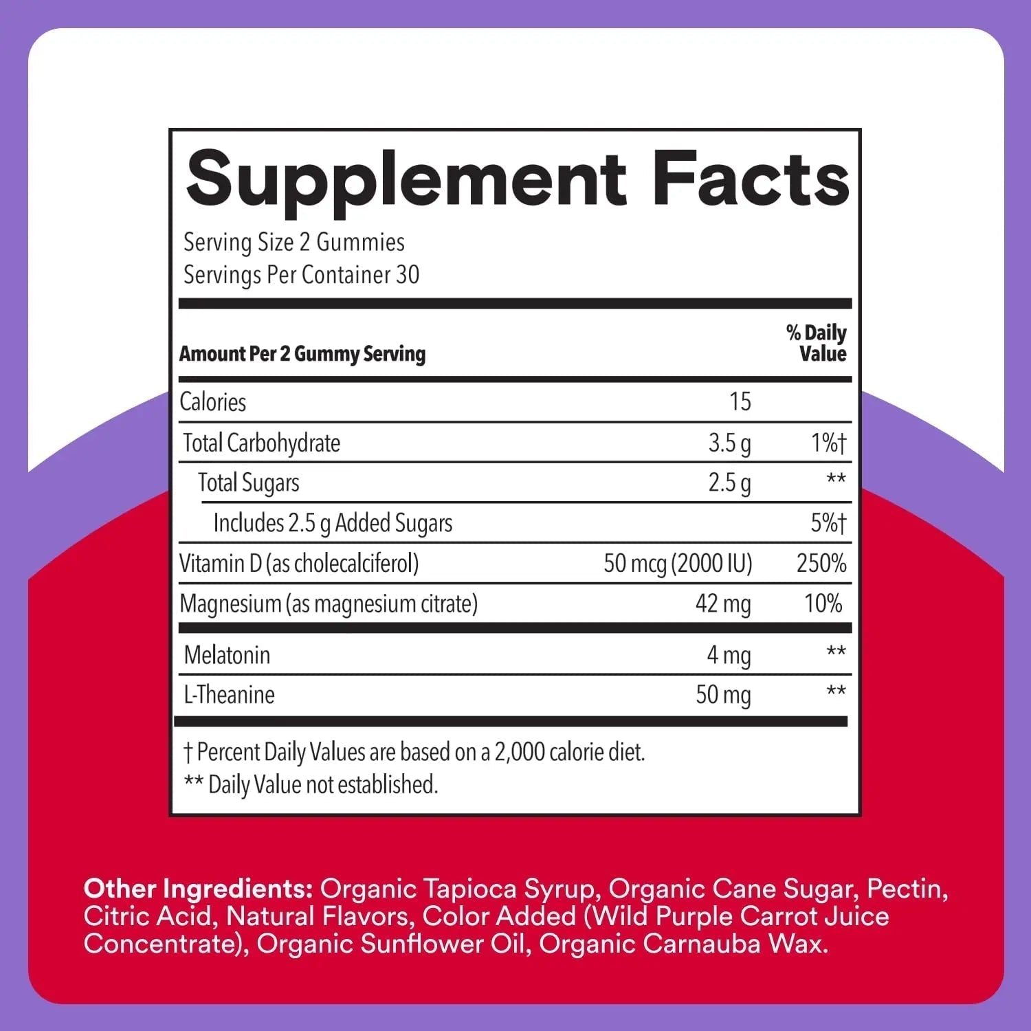 SmartyPants Adult Sleep Gummies with Melatonin: Magnesium & L-Theanine, Drug-Free, Non-Habit Forming Sleep Aid SmartyPants uk supplements