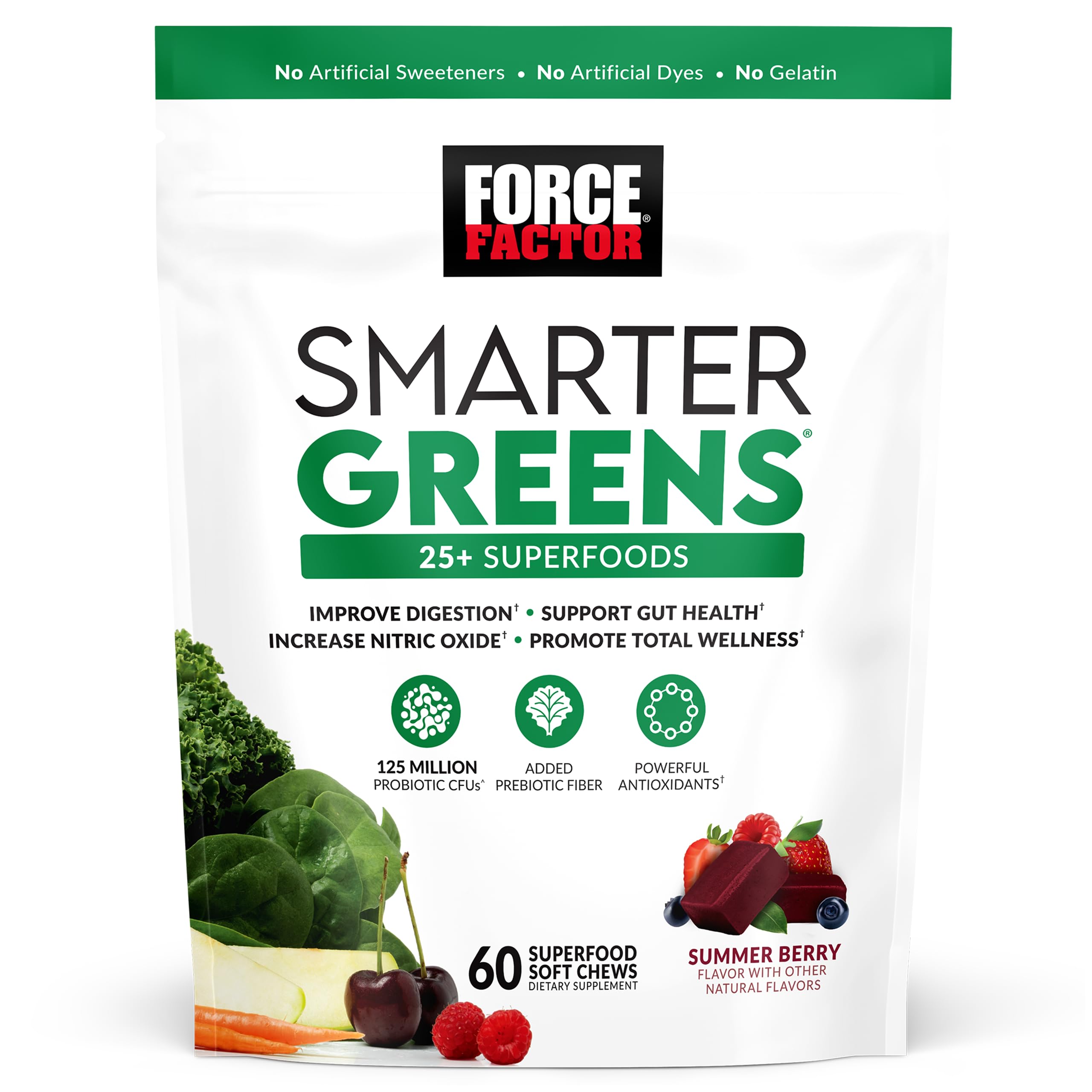 Force Factor ProbioSlim Apple Cider Vinegar Gummies with Organic, LactoSpore Force Factor uk supplements