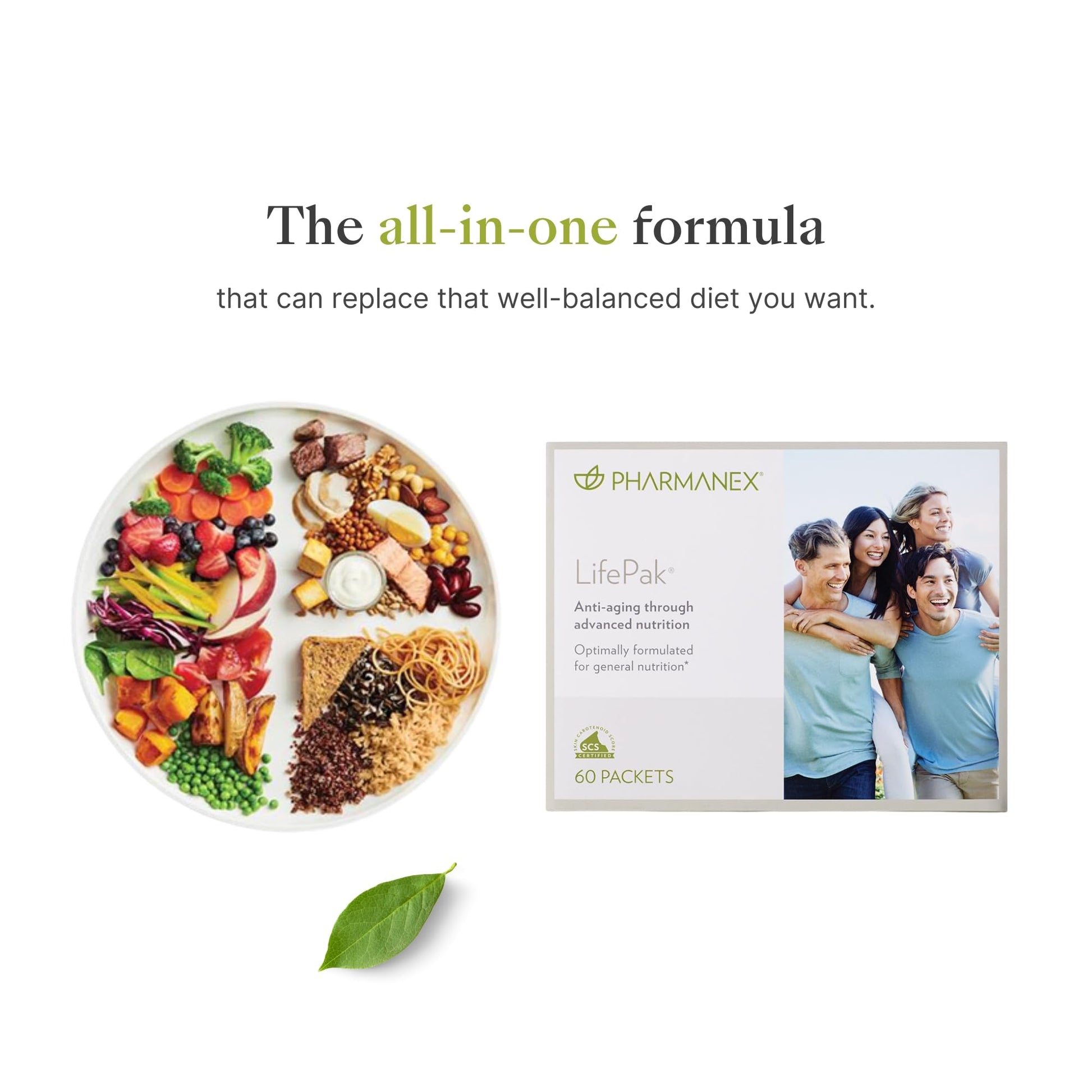 Pharmanex Nu Skin LifePak Advanced Nutritional Supplement for Adults | 60 Daily Packets | Aging, Digestive, and Gut Health Formula with Essential Vitamins, Minerals, and Phytonutrients Pharmanex uk supplements