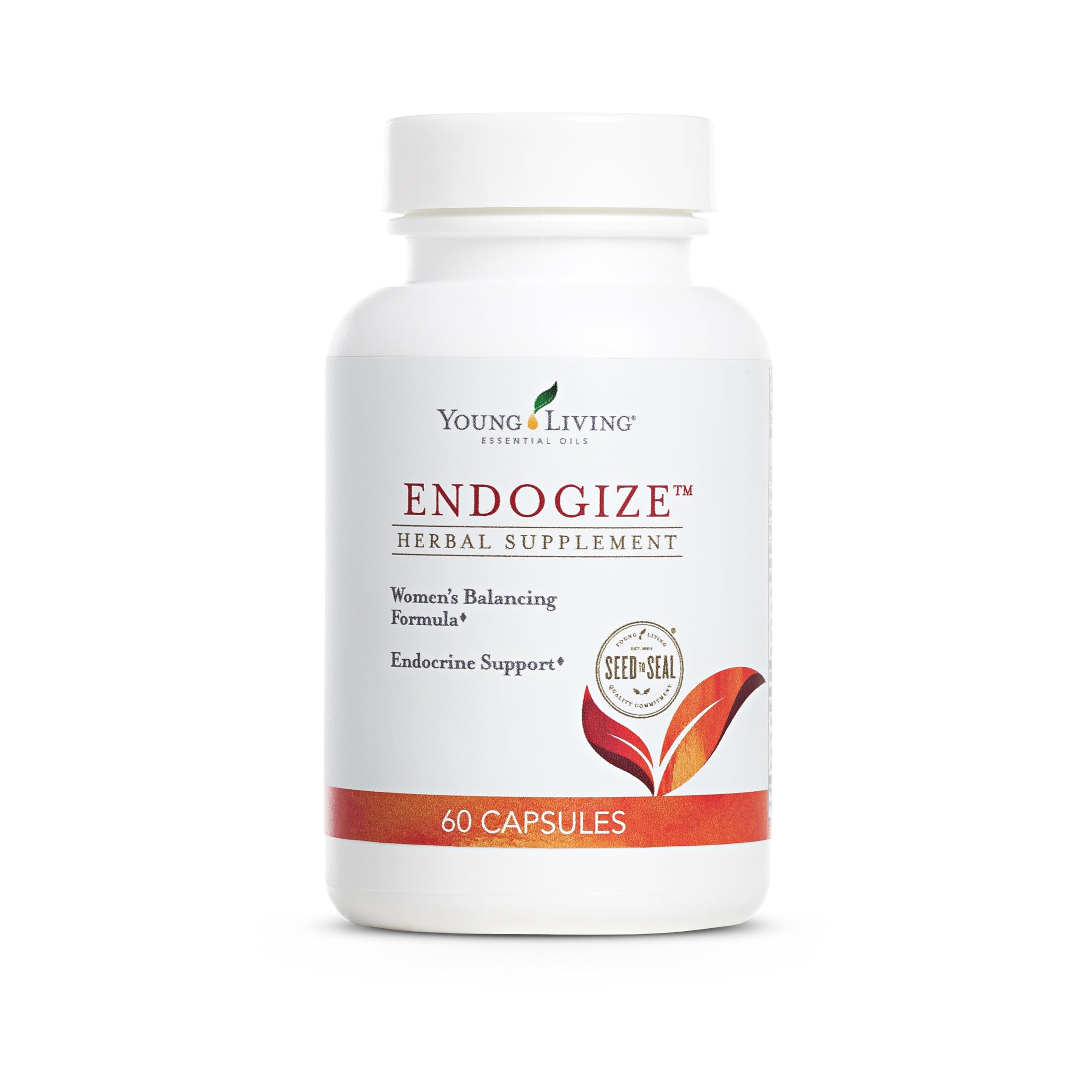 Young Living - EndoGize 60 Capsules | Hormonal Health & Endocrine System Support with Essential Oils | Daily Herbal Supplement for Women's Wellness & Balancing Formula Young Living uk supplements