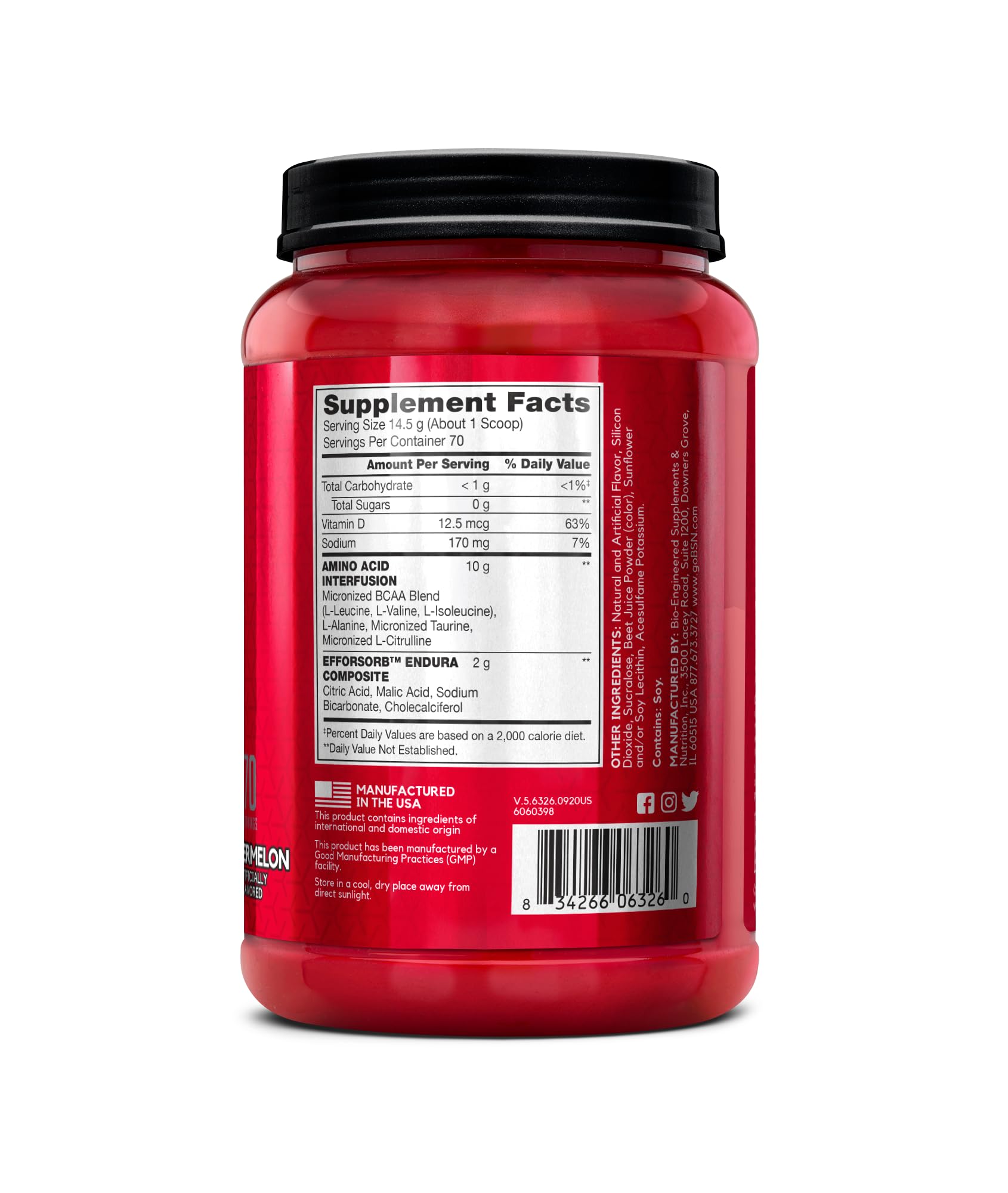 BSN Amino X Muscle Recovery & Endurance Powder with BCAAs, Intra Workout Support BSN uk supplements