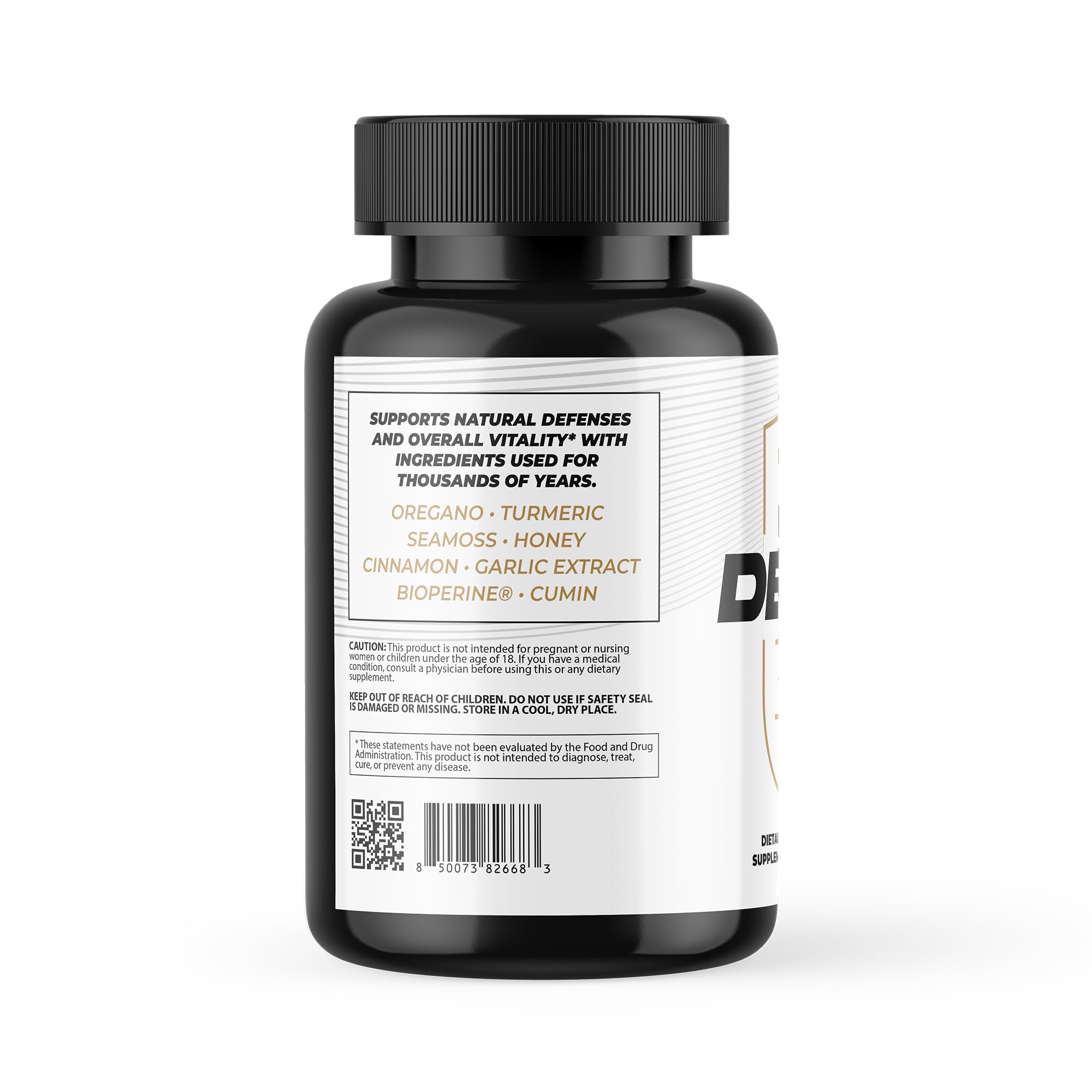 DAMN GOOD The Hodge Twins Immune Defense Supplement (60 Capsules) – Sea Moss Blend Capsules for Everyday Balance, Digestive Support, and Whole-Body Wellness with Vitamins, Minerals, and Botanicals DAMN GOOD uk supplements