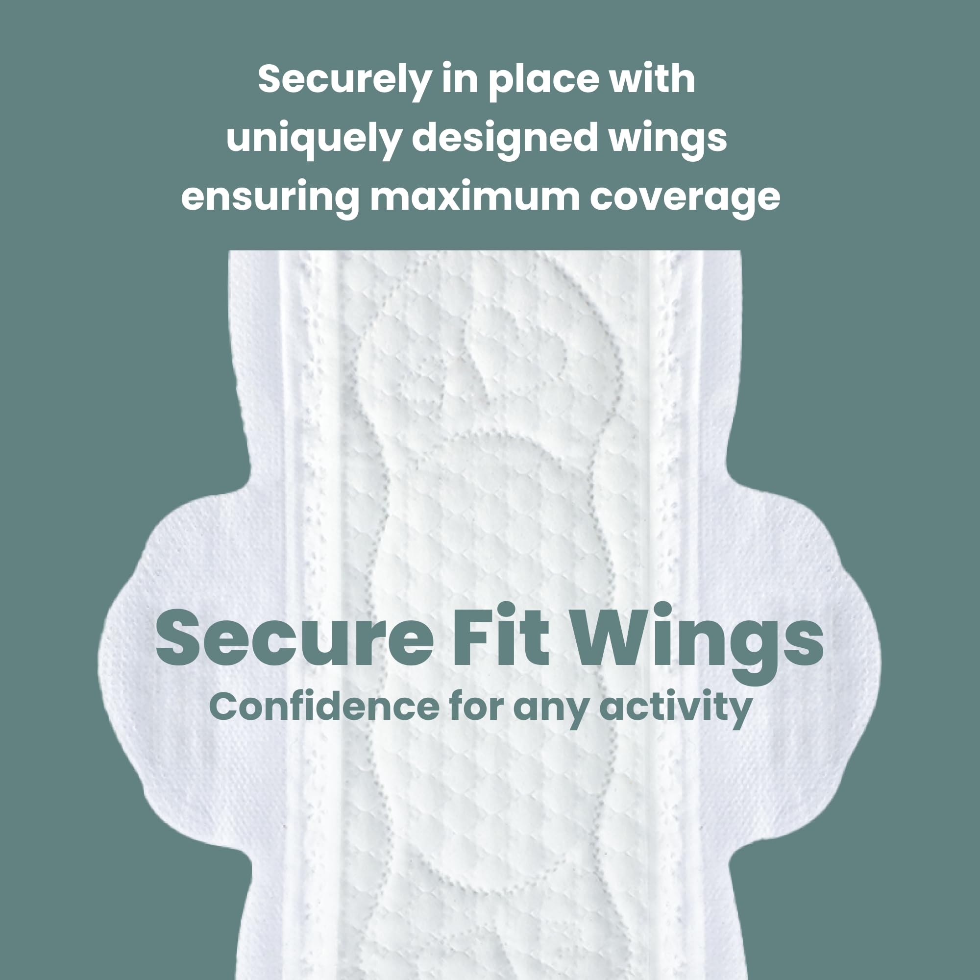 uNeat Regular with Wings Ultra-Thin Sanitary Pads for Women and Teen, Unscented, Eliminates Odor uNeat uk supplements