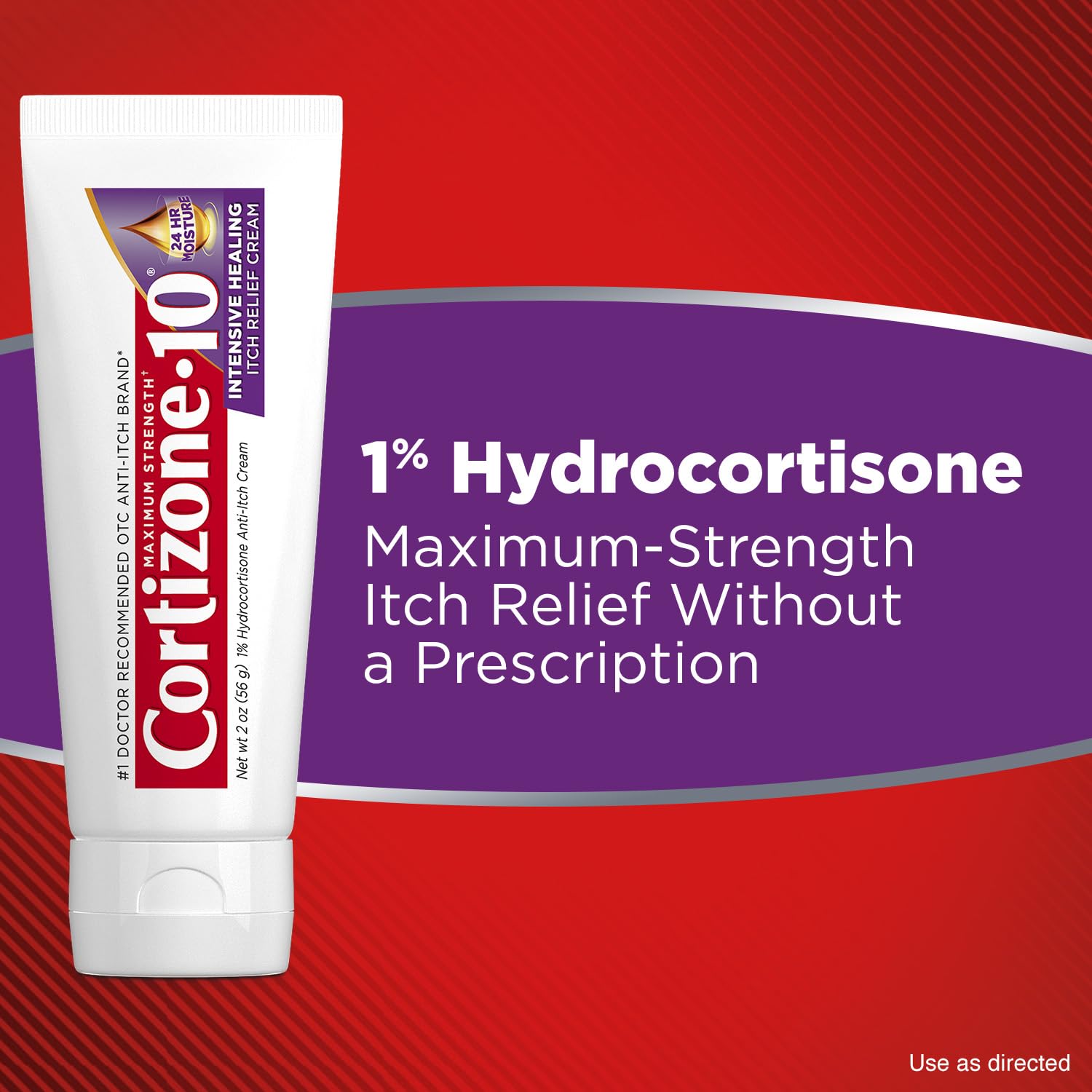 Cortizone-10 Maximum Strength Intensive Healing Itch Relief Cream, 1% Hydrocortisone, Fast-Acting, Anti-Itch Cream for Bug Bites, Rash, Eczema, Psoriasis, Poison Ivy, Oak, Sumac & More, 2 oz Cortizone 10 uk supplements