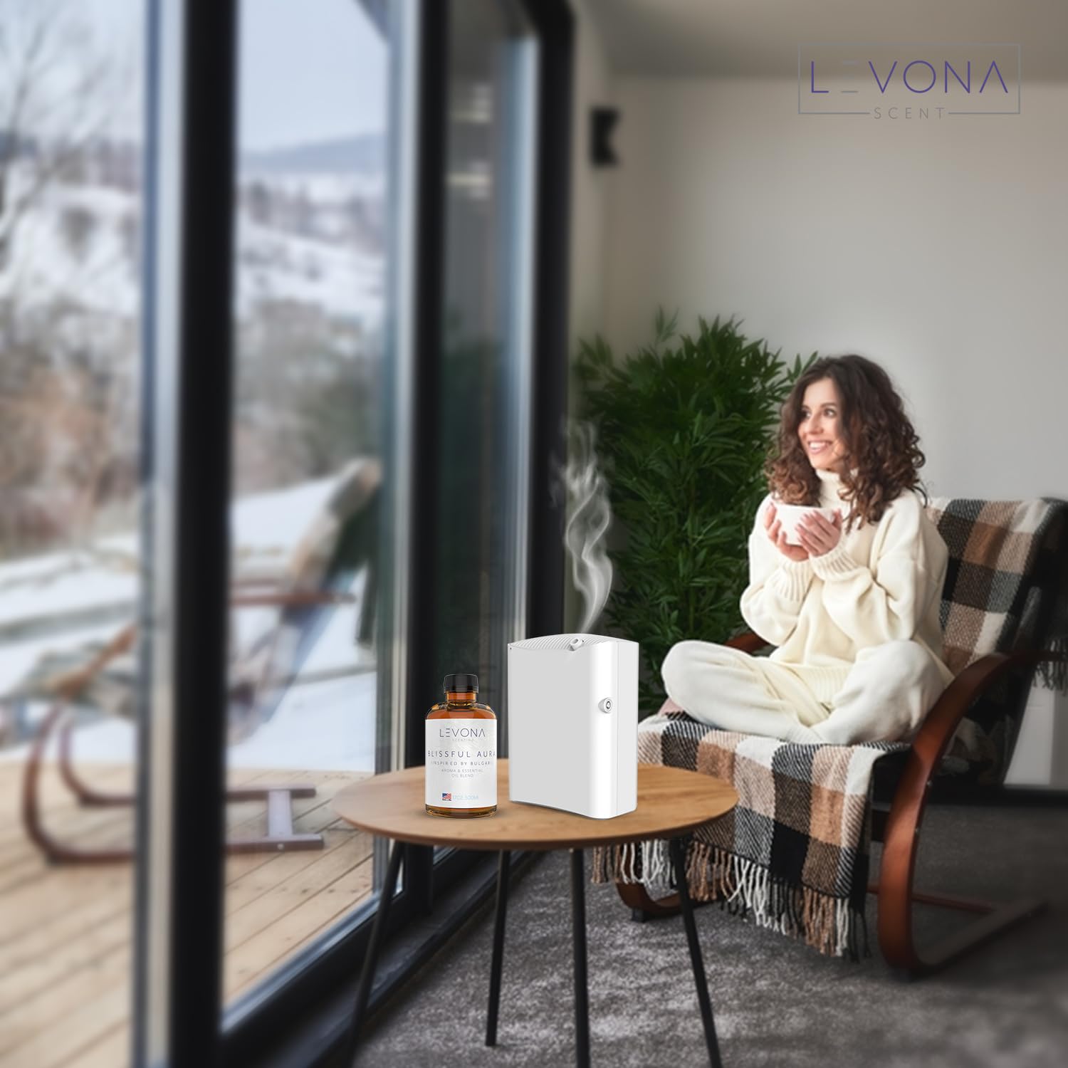 Levona Scent Essential Oils for Diffuser: Blissful Aura Inspired by Bulgari with Notes of Amber LEVONA SCENT uk supplements