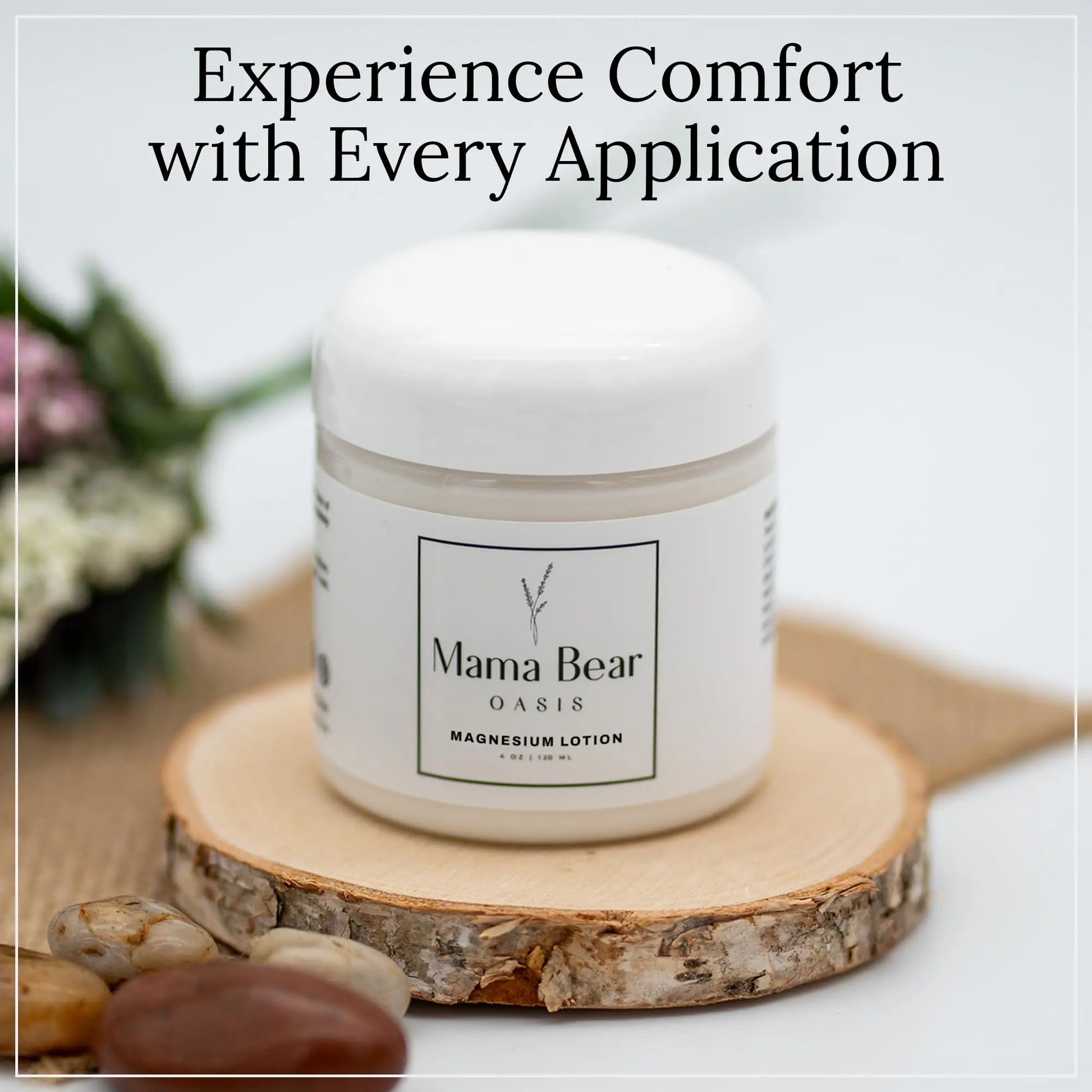Mama Bear Oasis Lotion - Magnesium Cream - Lavender Magnesium Lotion for Foot, Hands, Legs, Toes Includes Arnica, Vitamin B6, Aloe Vera, MSM (Pack of 2) Mama Bear Oasis uk supplements