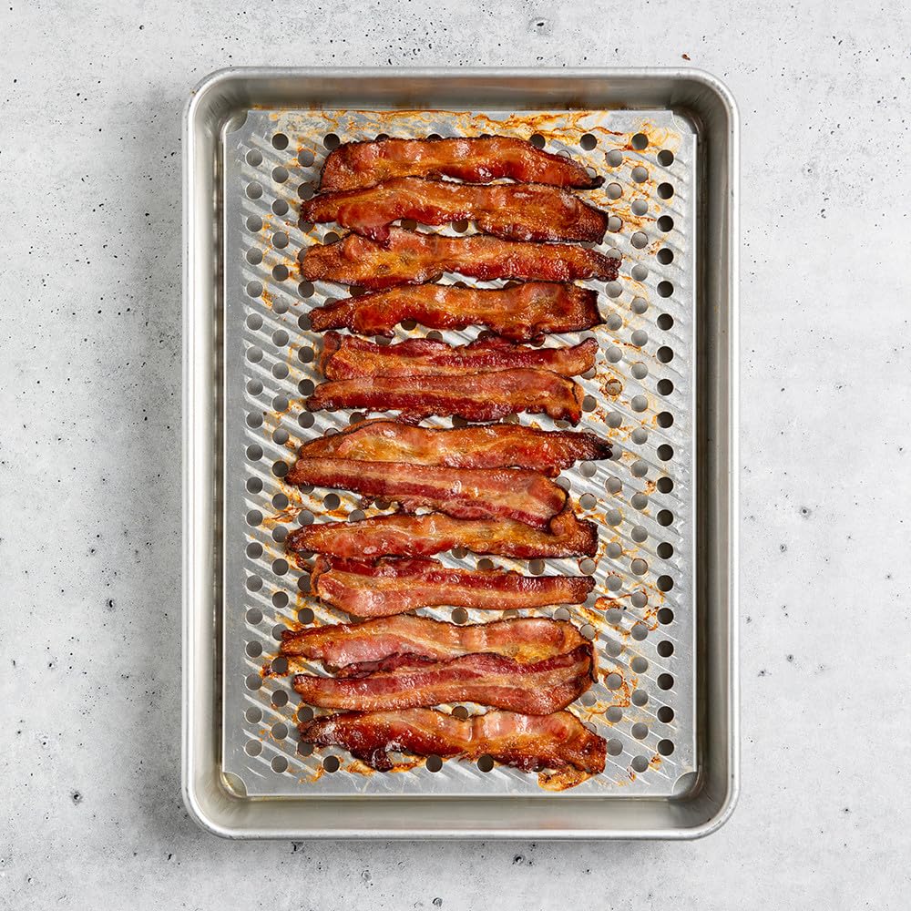 Nordic Ware Naturals High Sided Half Sheet Pan with Multi-Purpose Oven and Cooling Rack Nordic Ware uk supplements
