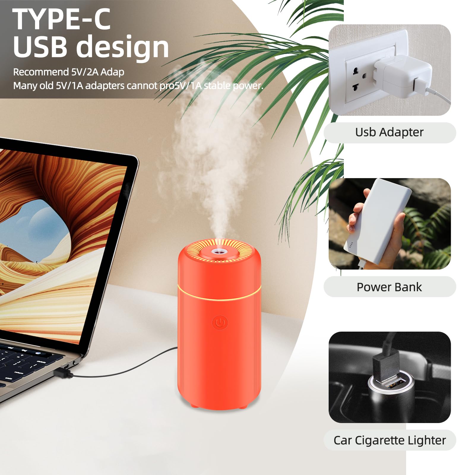 CHOUWEEK Car Essential Oil Diffuser, Mini Portable Air Diffuser for Aromatherapy, Small USB CHOUWEEK uk supplements